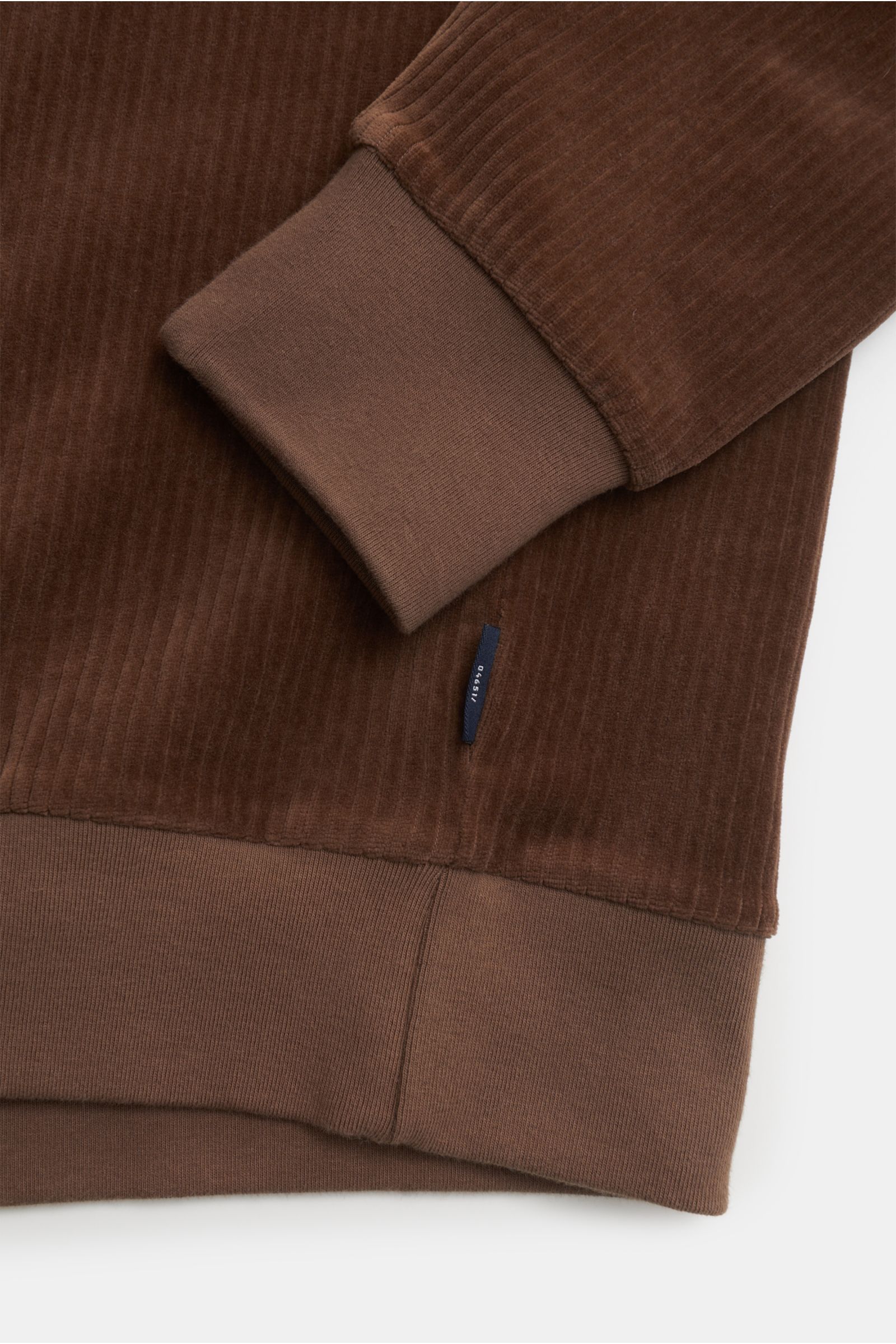 04651/ A trip in a bag Sweatshirt 'soft Cord Turtle' braun