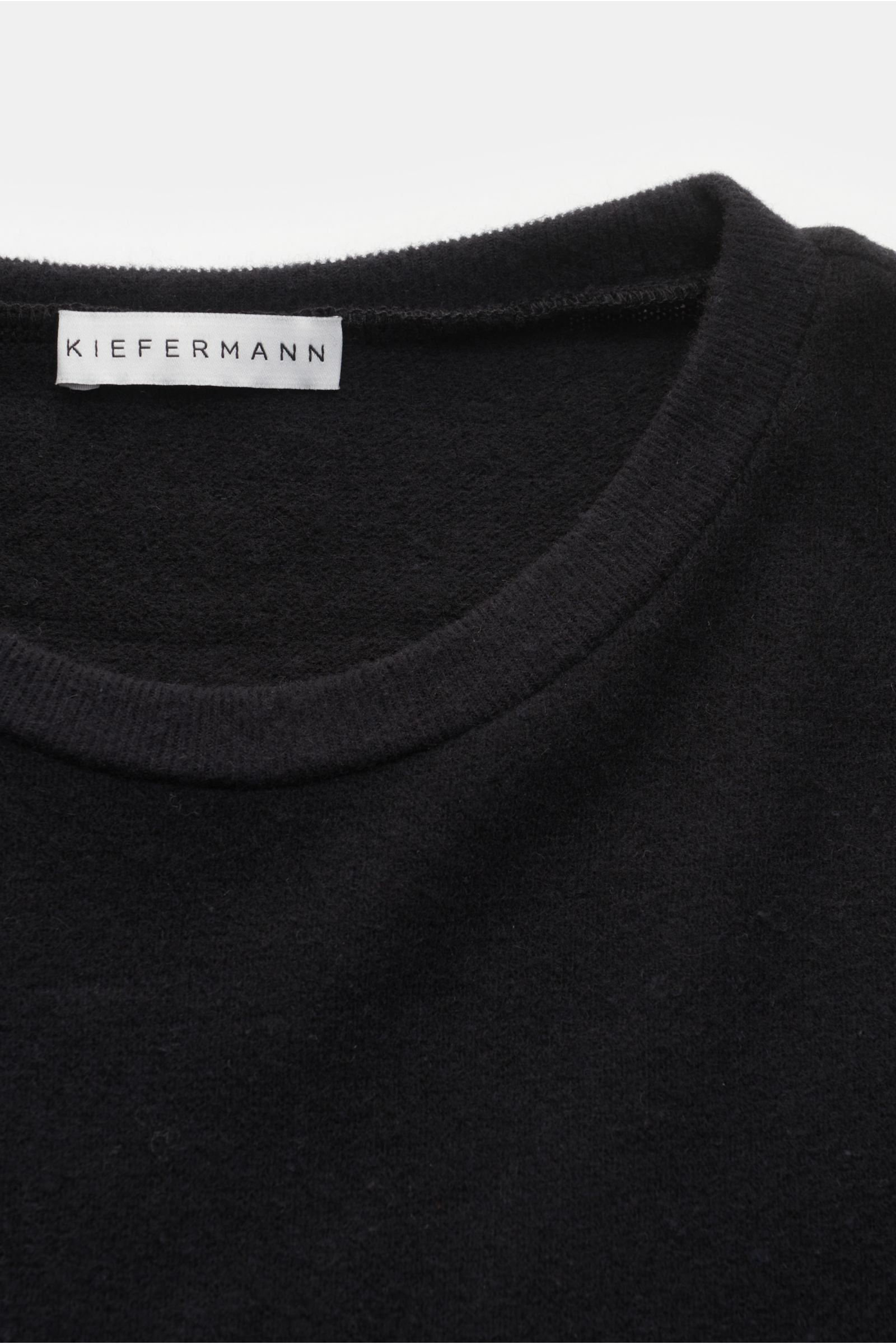 KIEFERMANN crew neck sweatshirt 'Neal' black BRAUN Hamburg