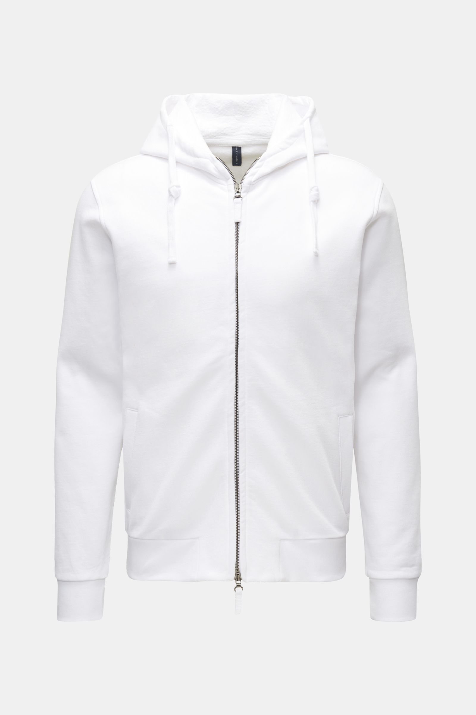 Sweat jacket 'Full Zip Hoodie' white