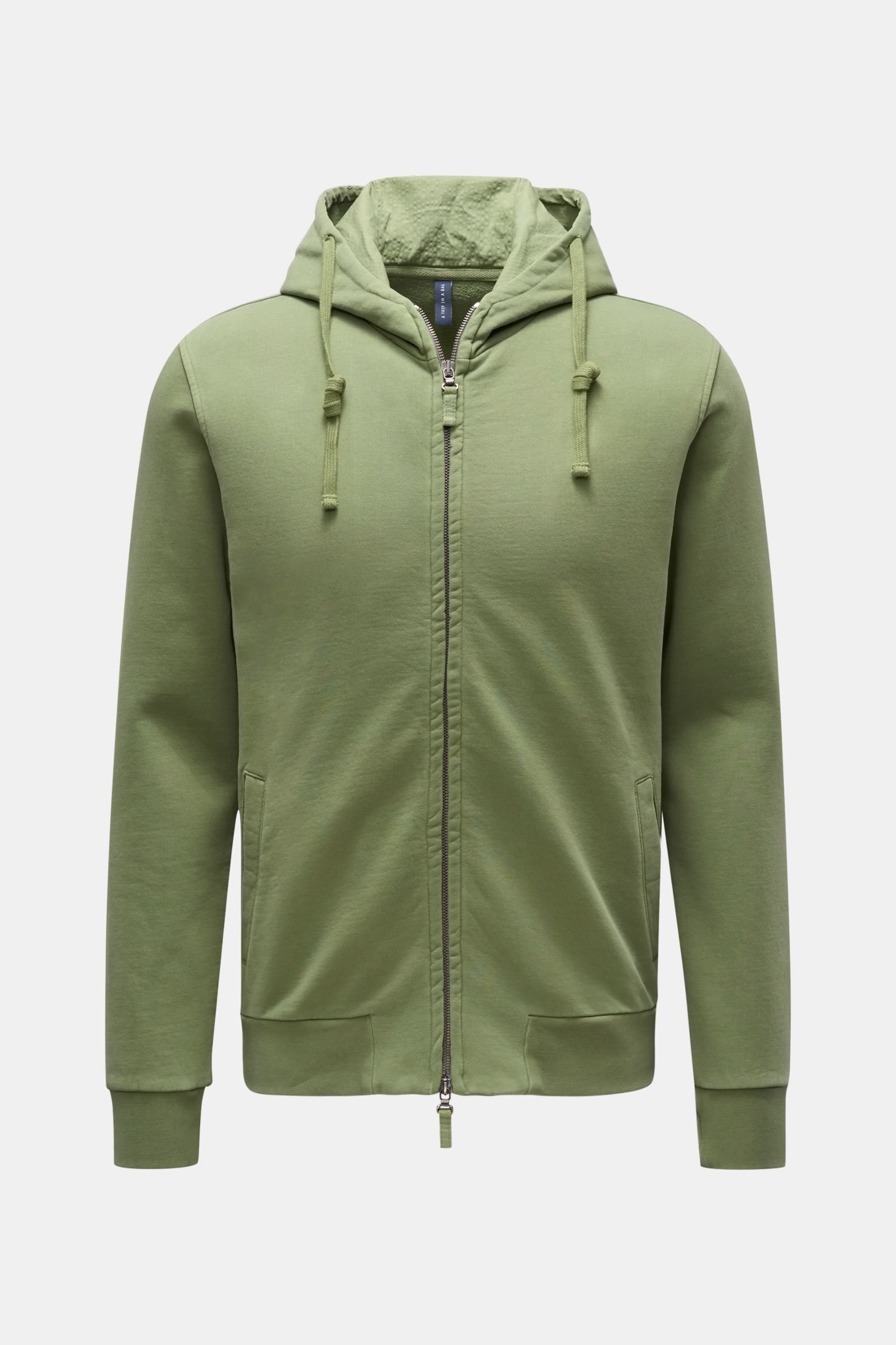 Sweat jacket 'Full Zip Hoodie' grey-green