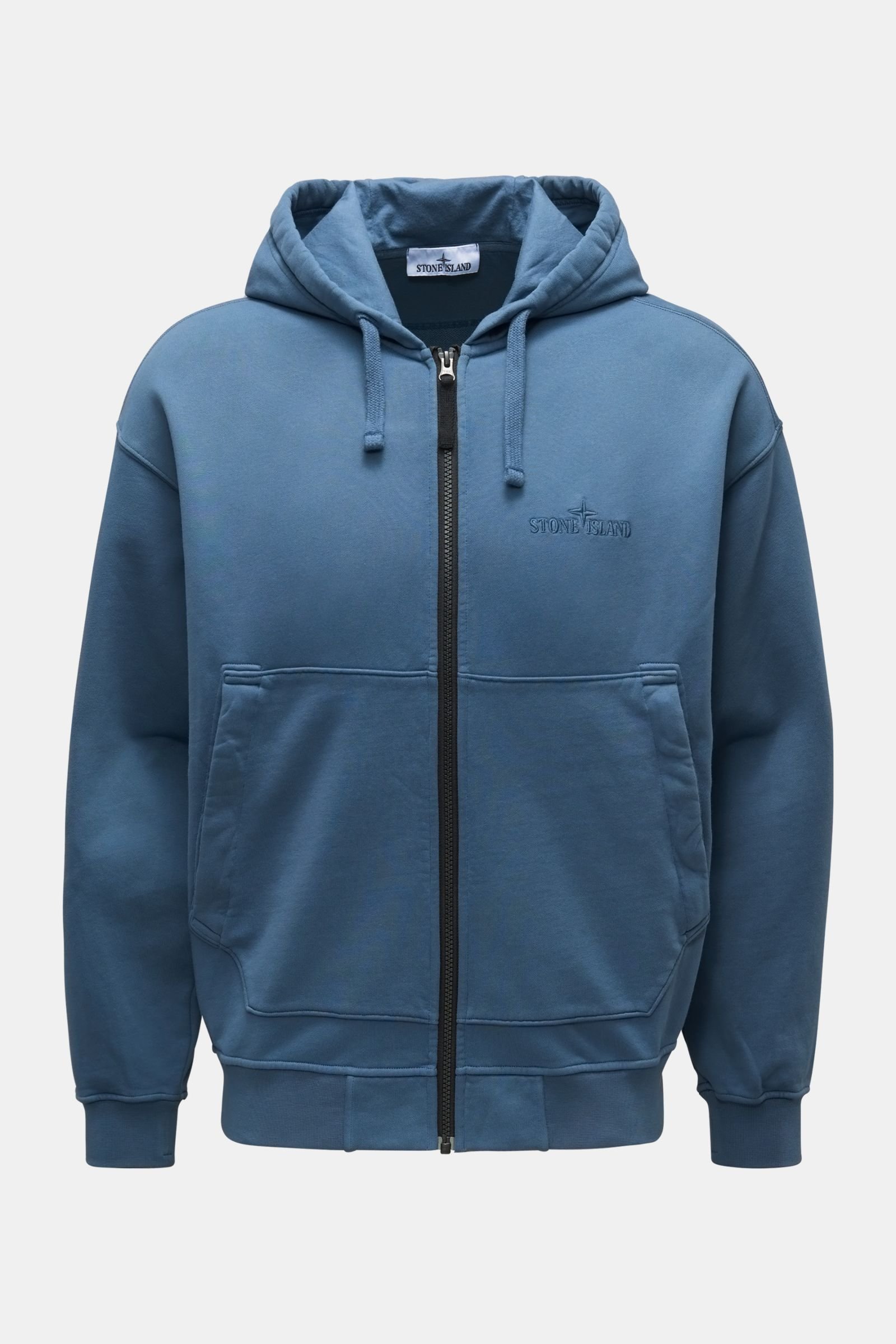 Sweat jacket grey-blue 