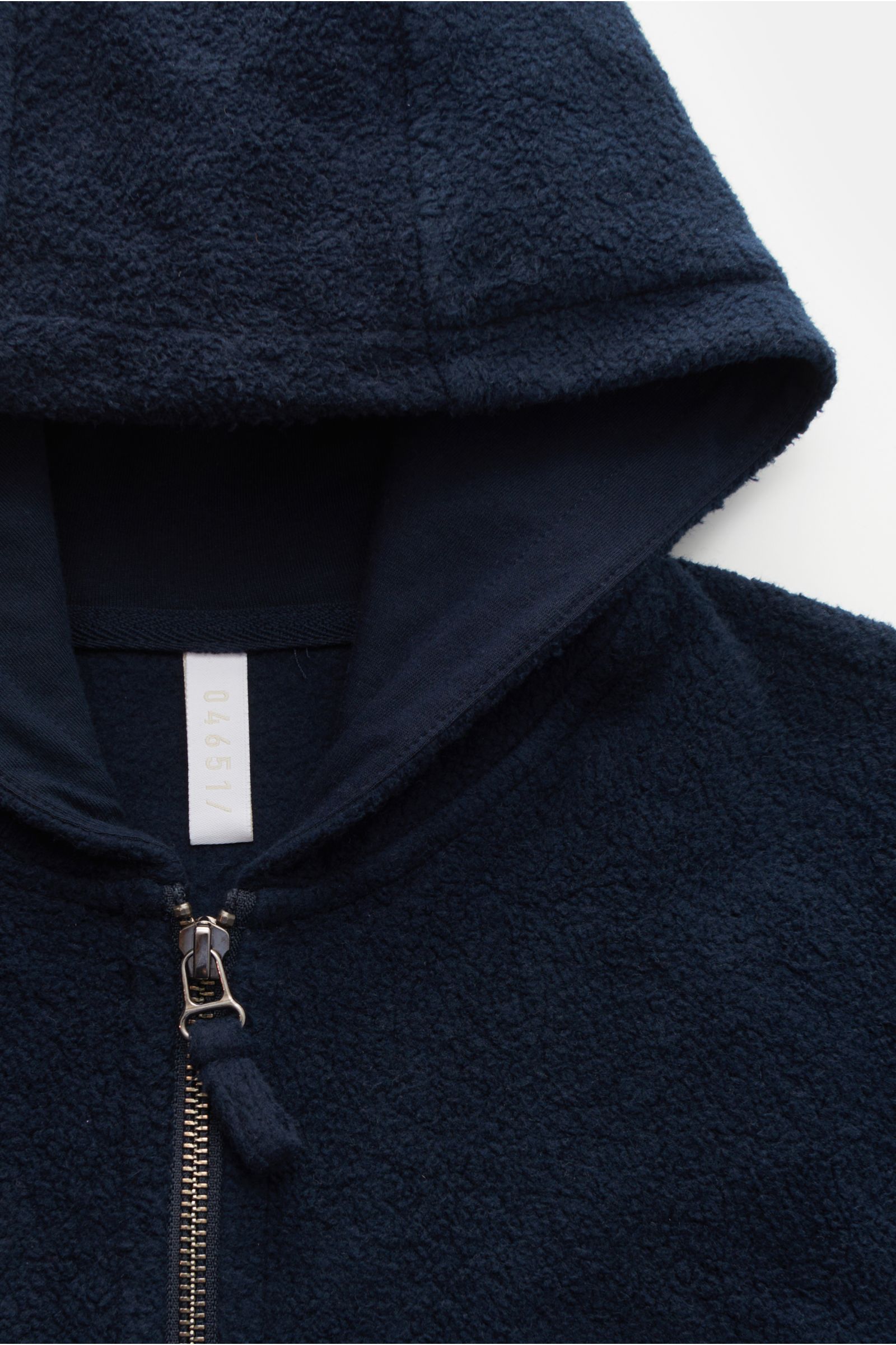 04651/ A trip in a bag Kids fleece sweat jacket 'Oyster 040 Kids PF' navy