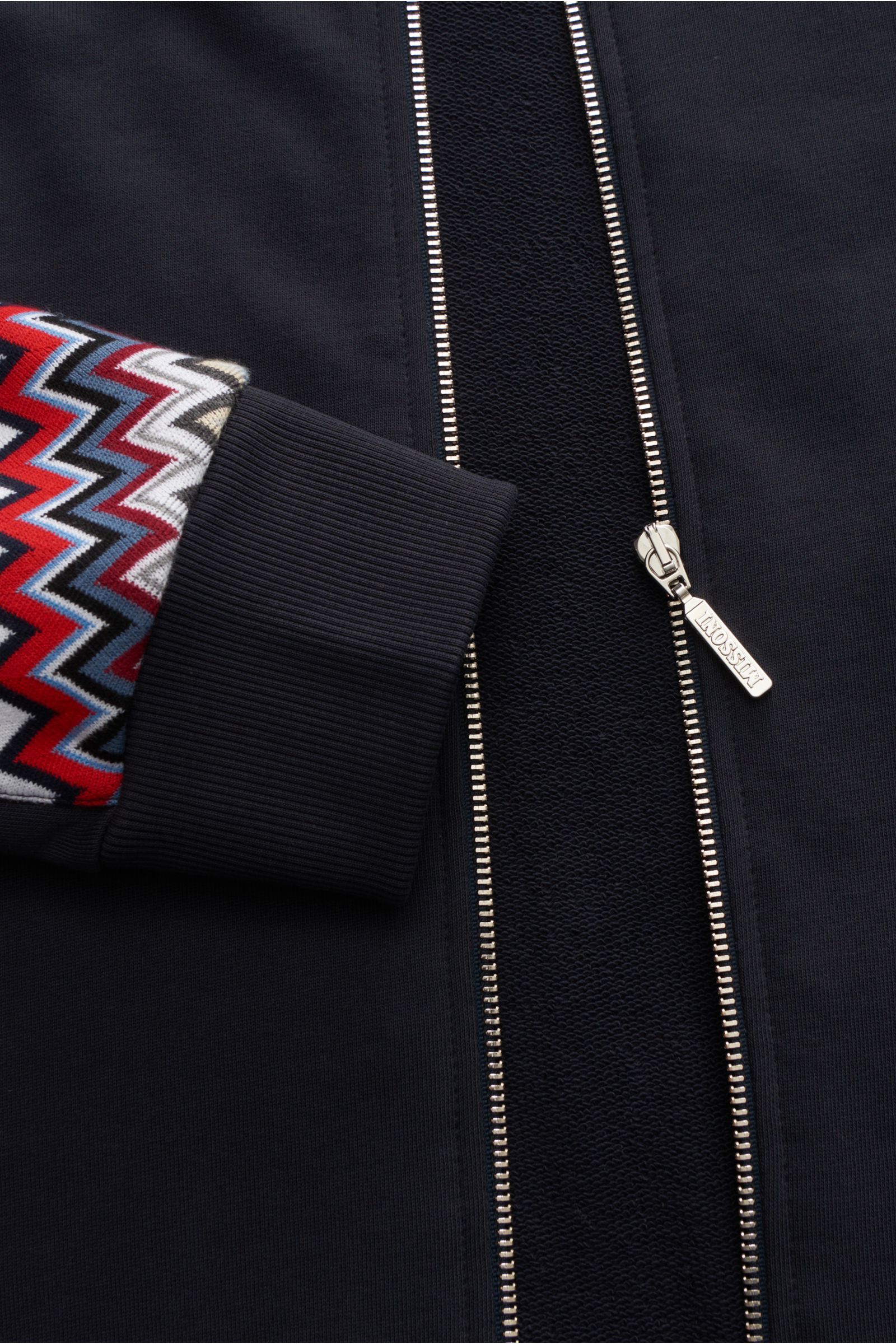 MISSONI sweat jacket navy patterned | BRAUN Hamburg 