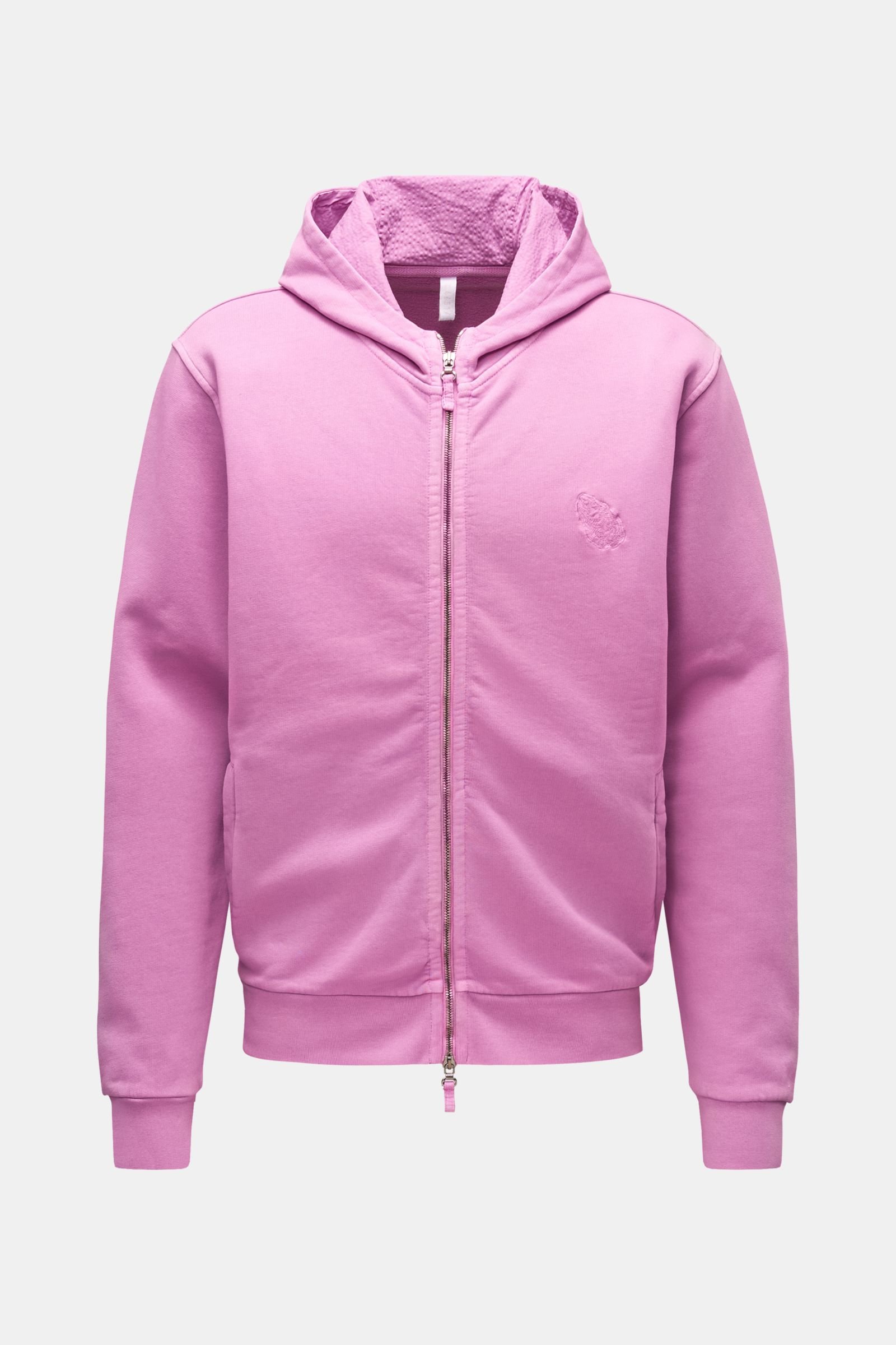 Sweat jacket 'Oyster Full Zip' purple