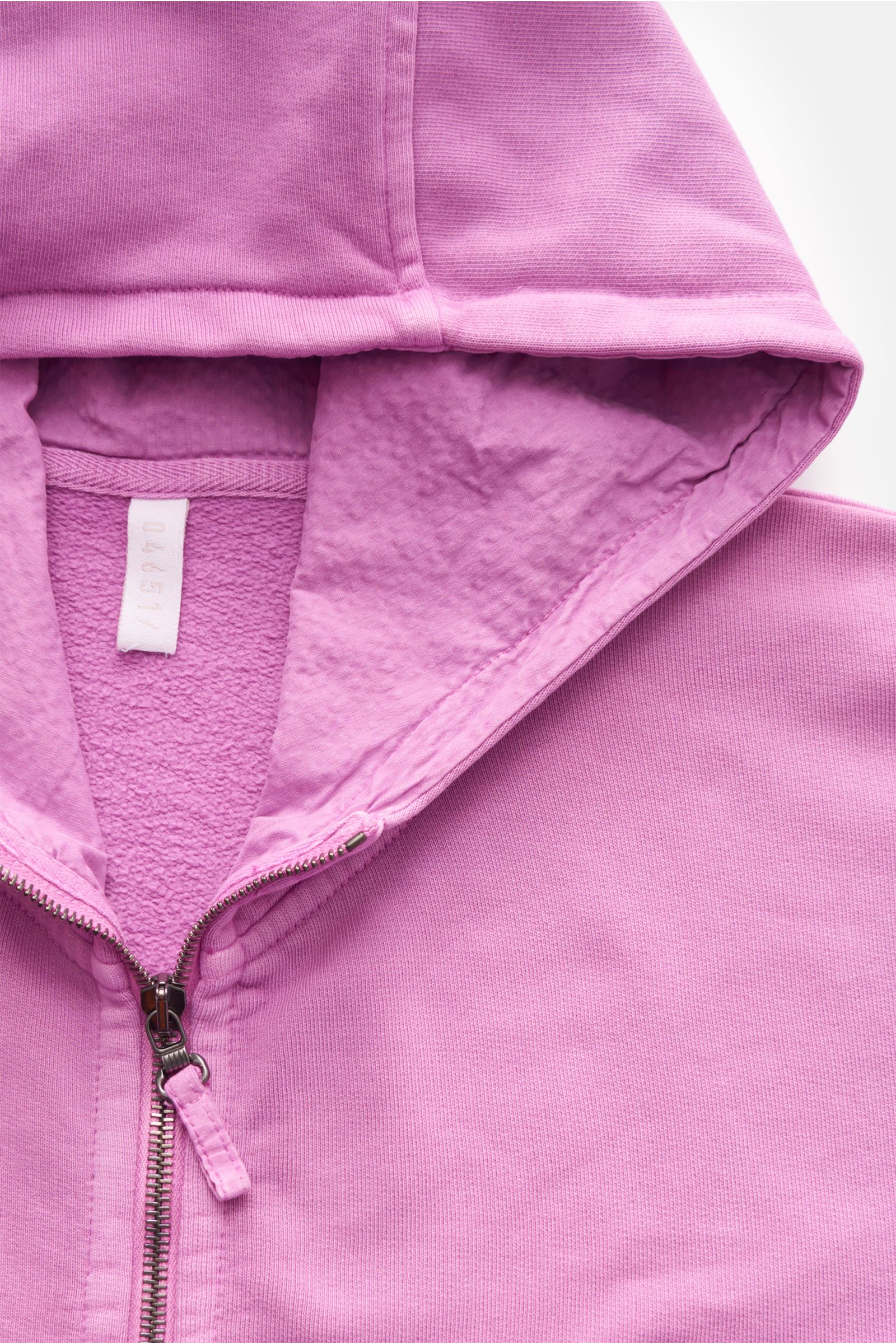 04651/ A trip in a bag Sweatjacke 'Oyster Full Zip' violett