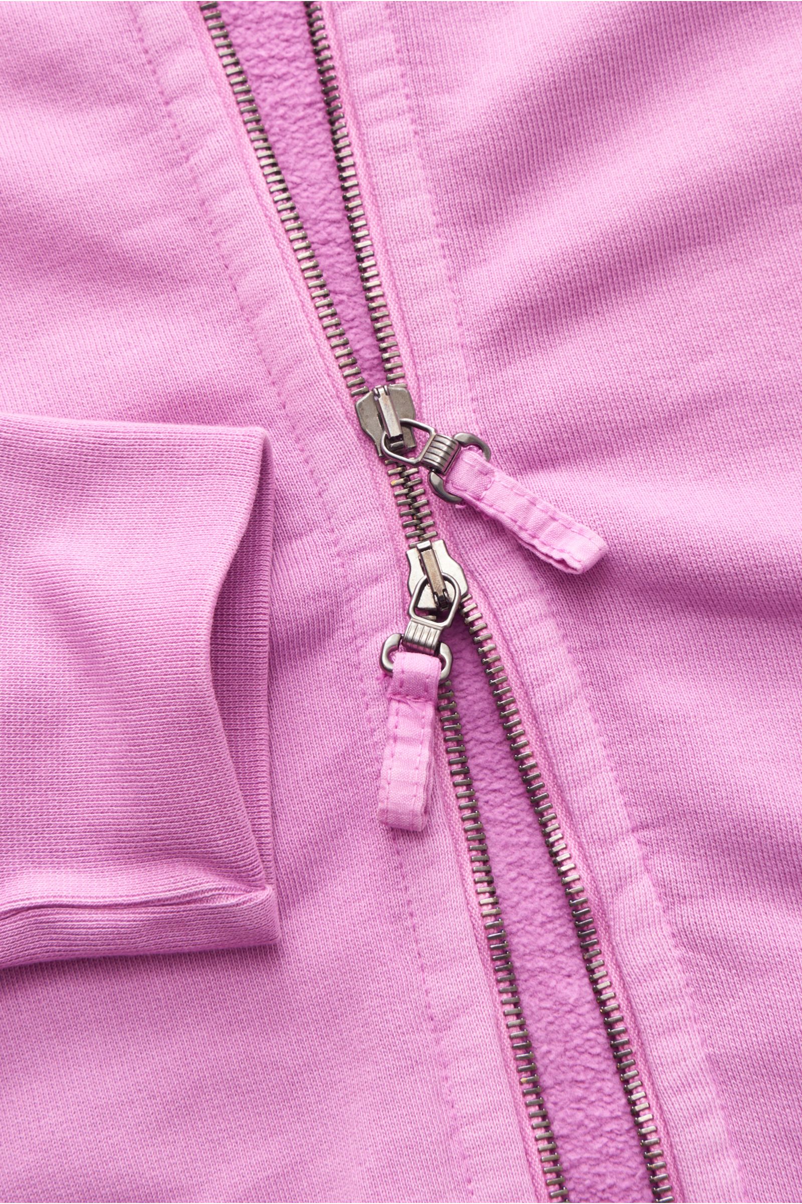 04651/ A trip in a bag Sweatjacke 'Oyster Full Zip' violett