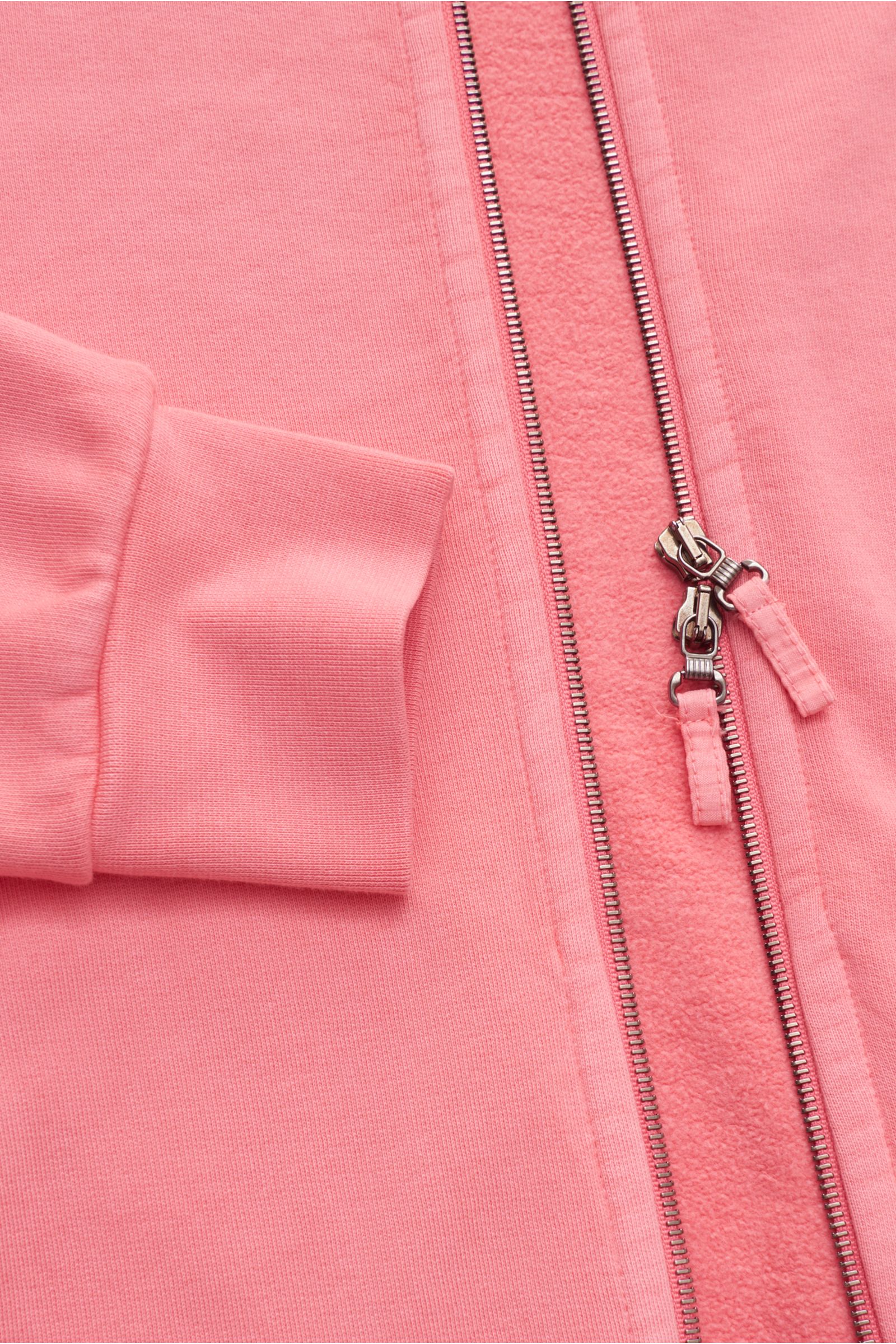 04651/ A trip in a bag Sweat jacket 'AF Full Zip' coral
