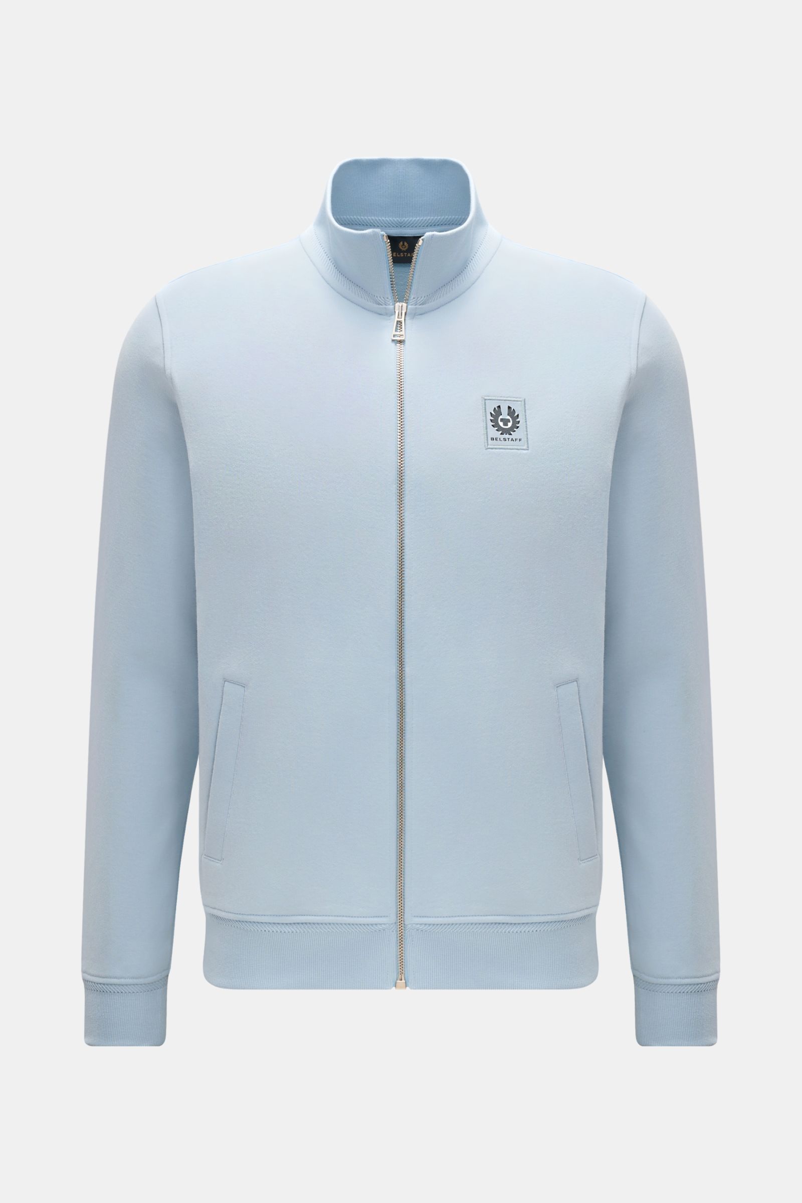 Belstaff Sweatjacke 'Zip Through' pastellblau