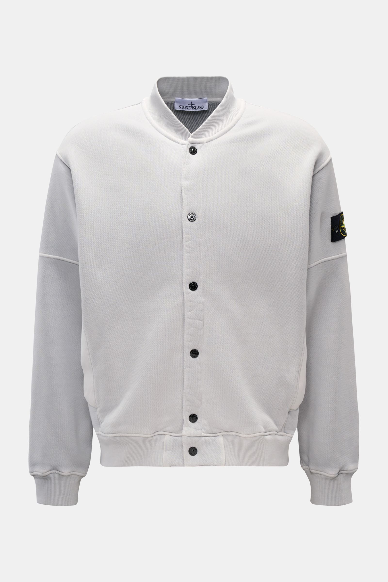 Stone Island Sweat jacket light grey