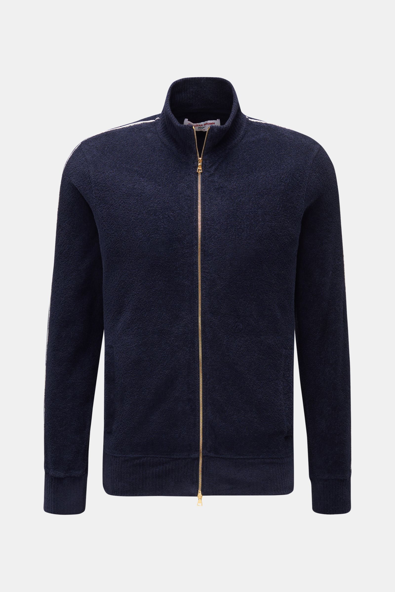 Orlebar Brown Terry sweat jacket 'Egerton Scaramanga' navy Orlebar Brown Terry sweat jacket 'Egerton Scaramanga' navy