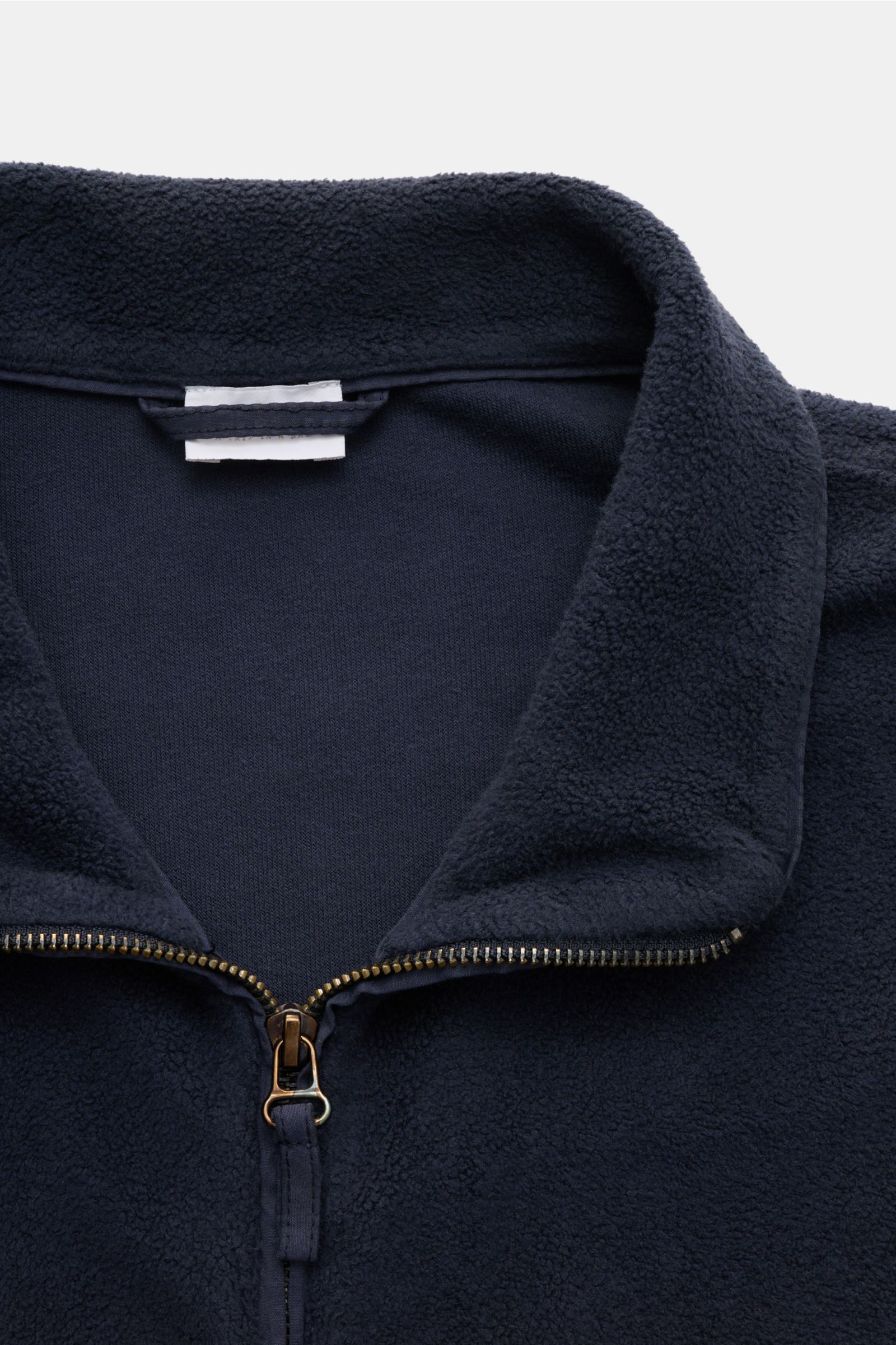 04651/ A trip in a bag Fleece-Sweatjacke navy