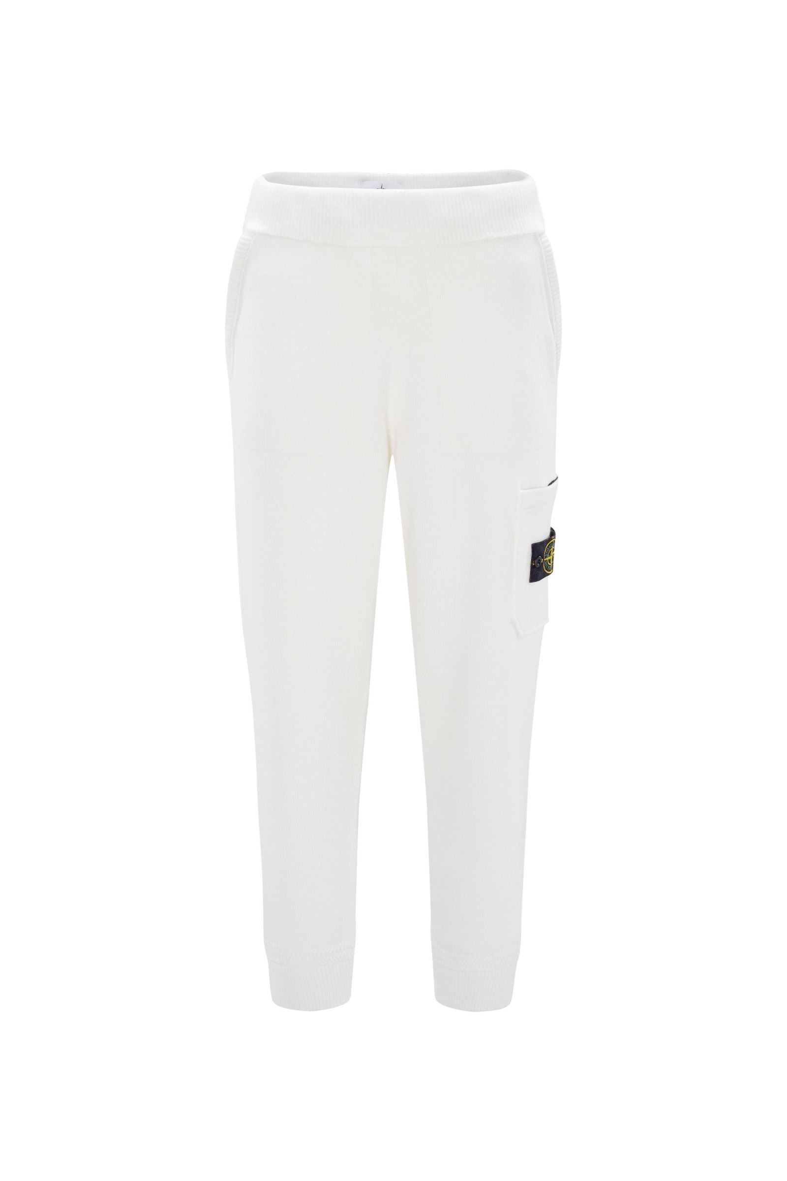 Cargo jogger pants off-white