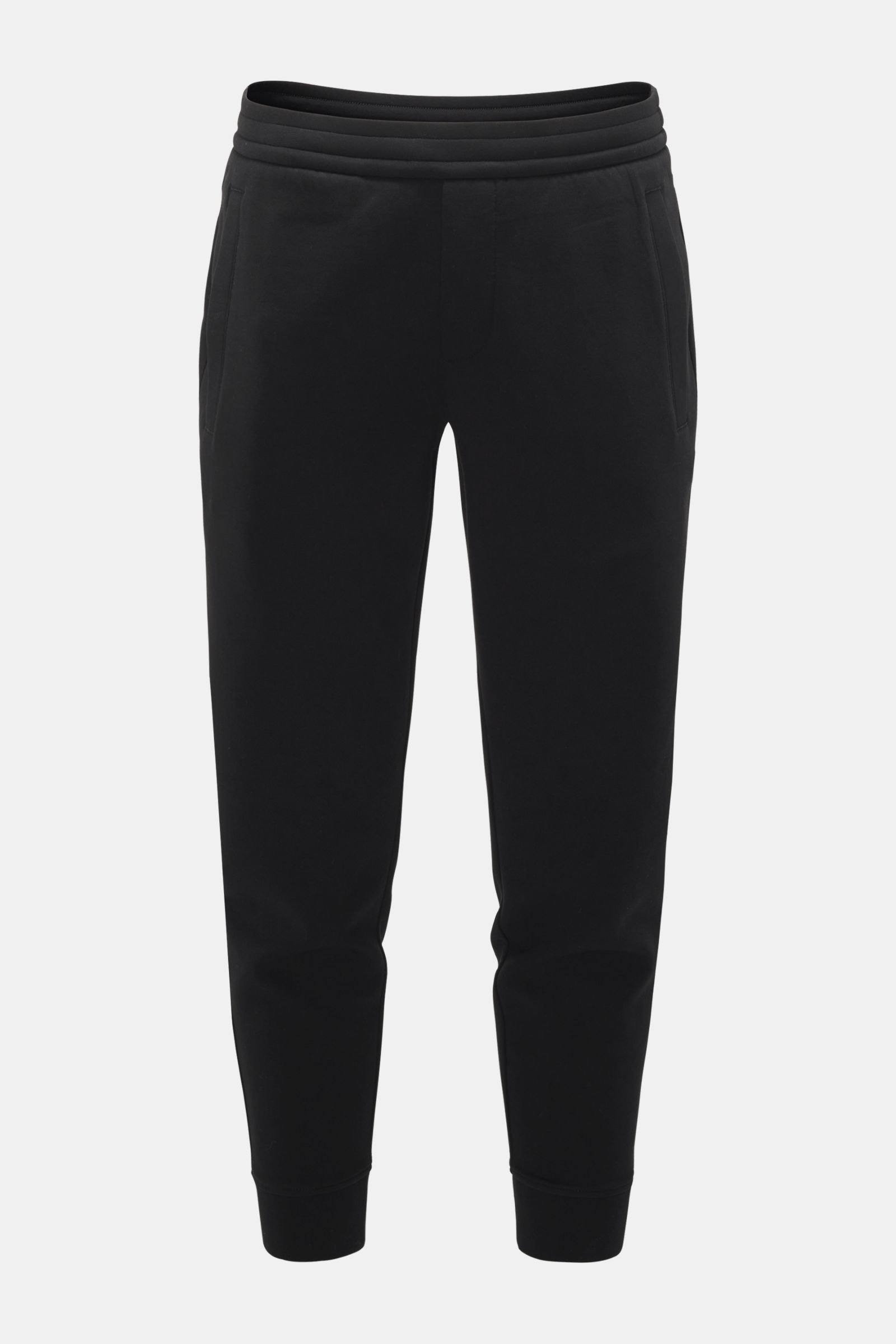 Neoprene jogger pants black