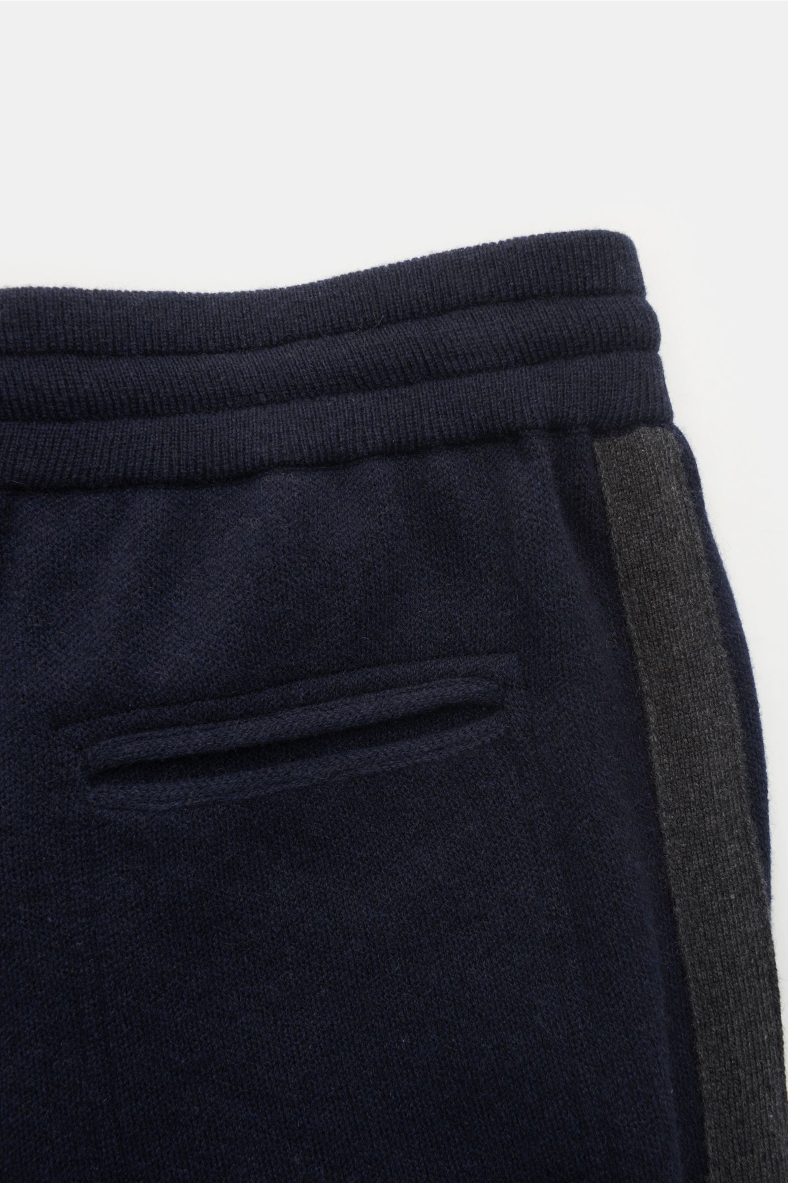 von Braun Cashmere jogger pants navy