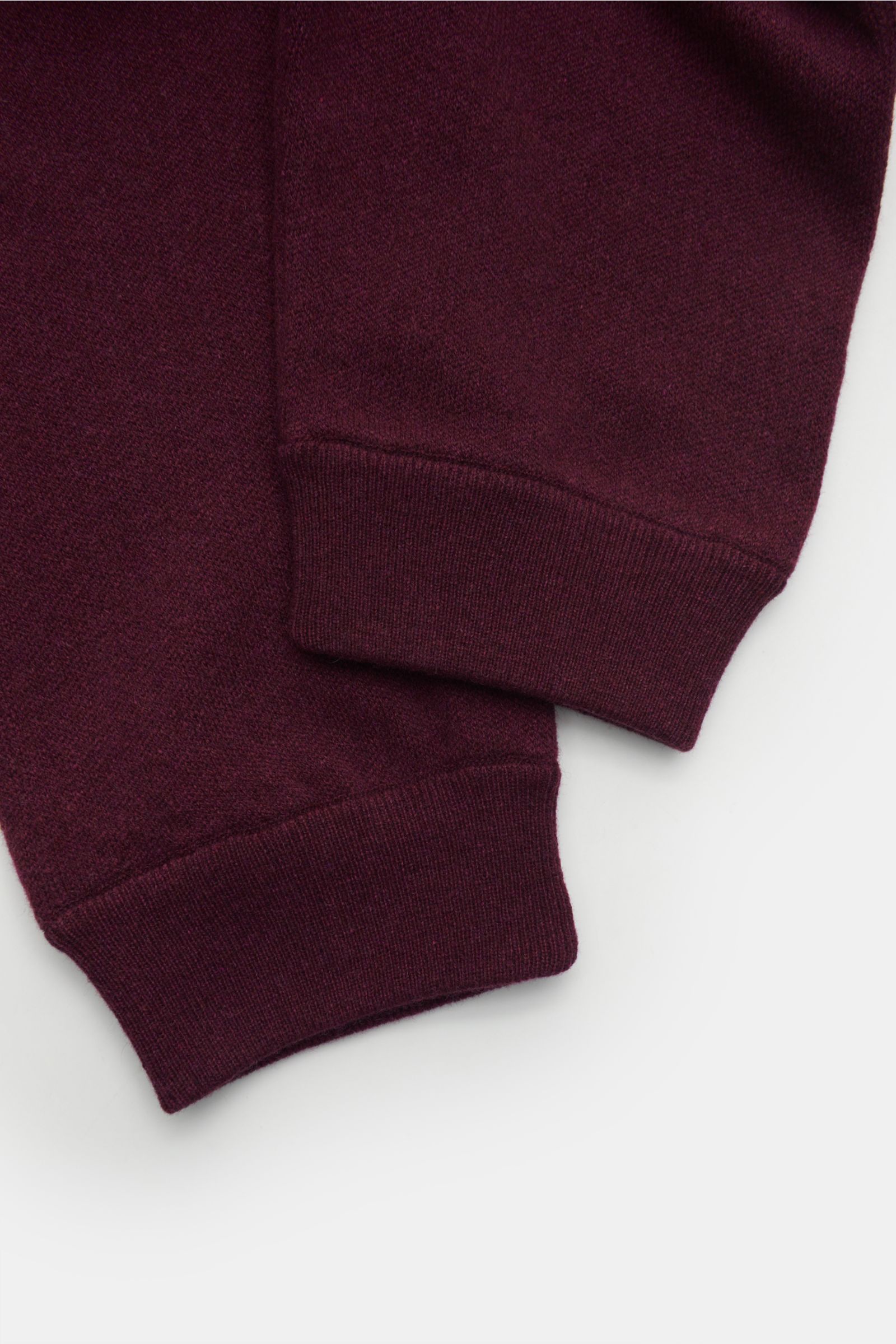 von Braun Cashmere jogger pants burgundy