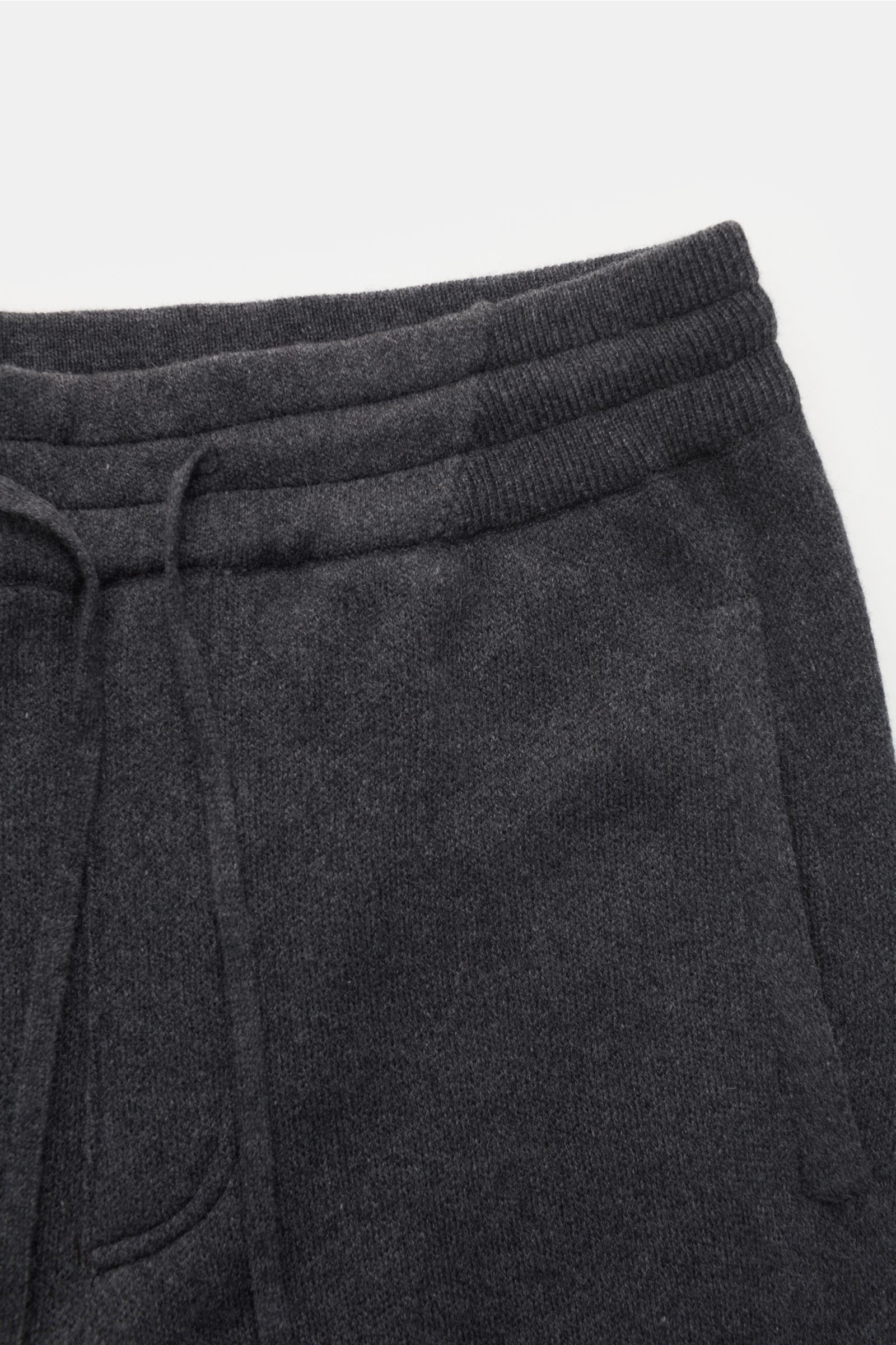 von Braun Cashmere jogger pants dark grey