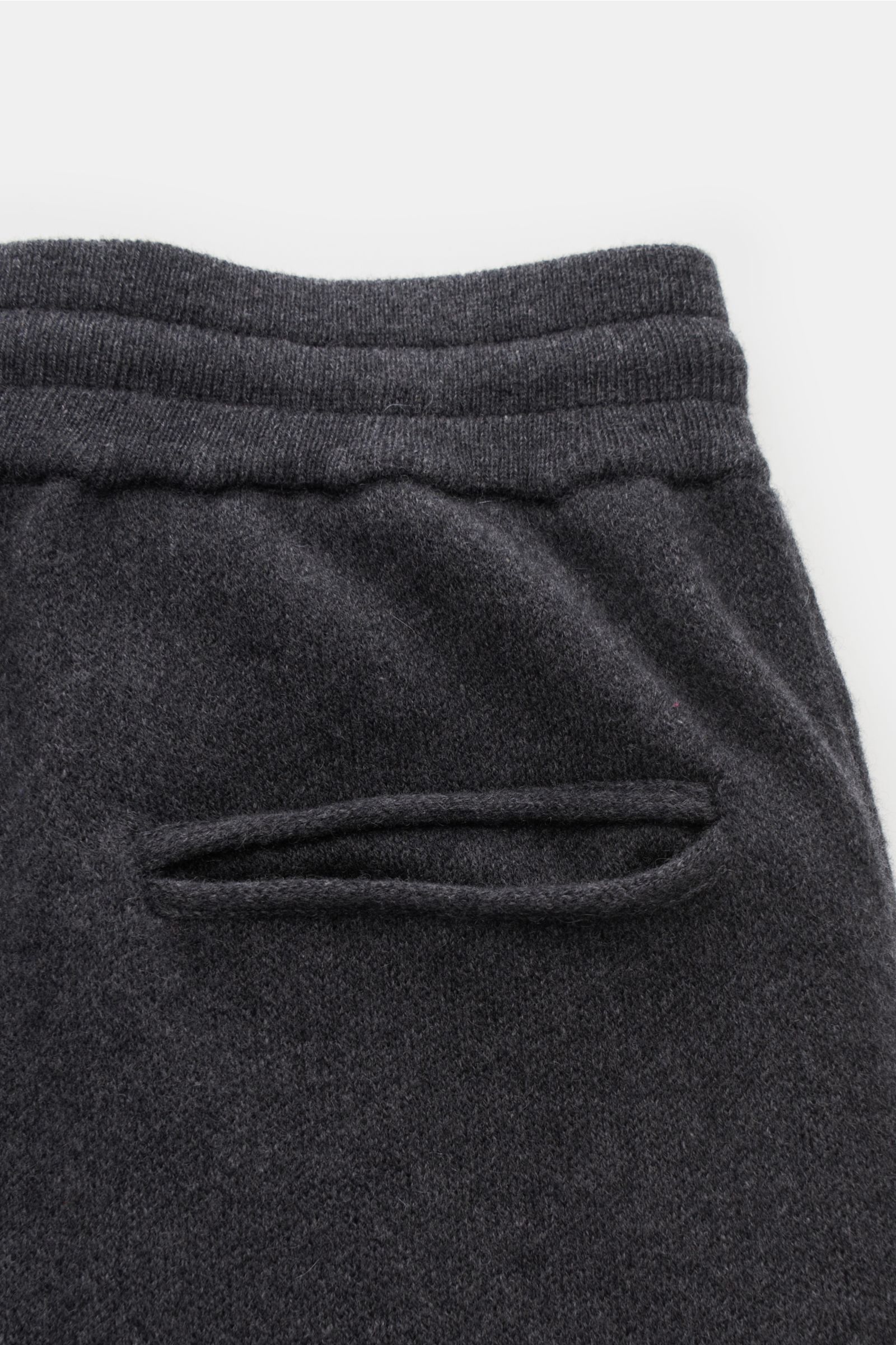 von Braun Cashmere cargo jogger pants anthracite