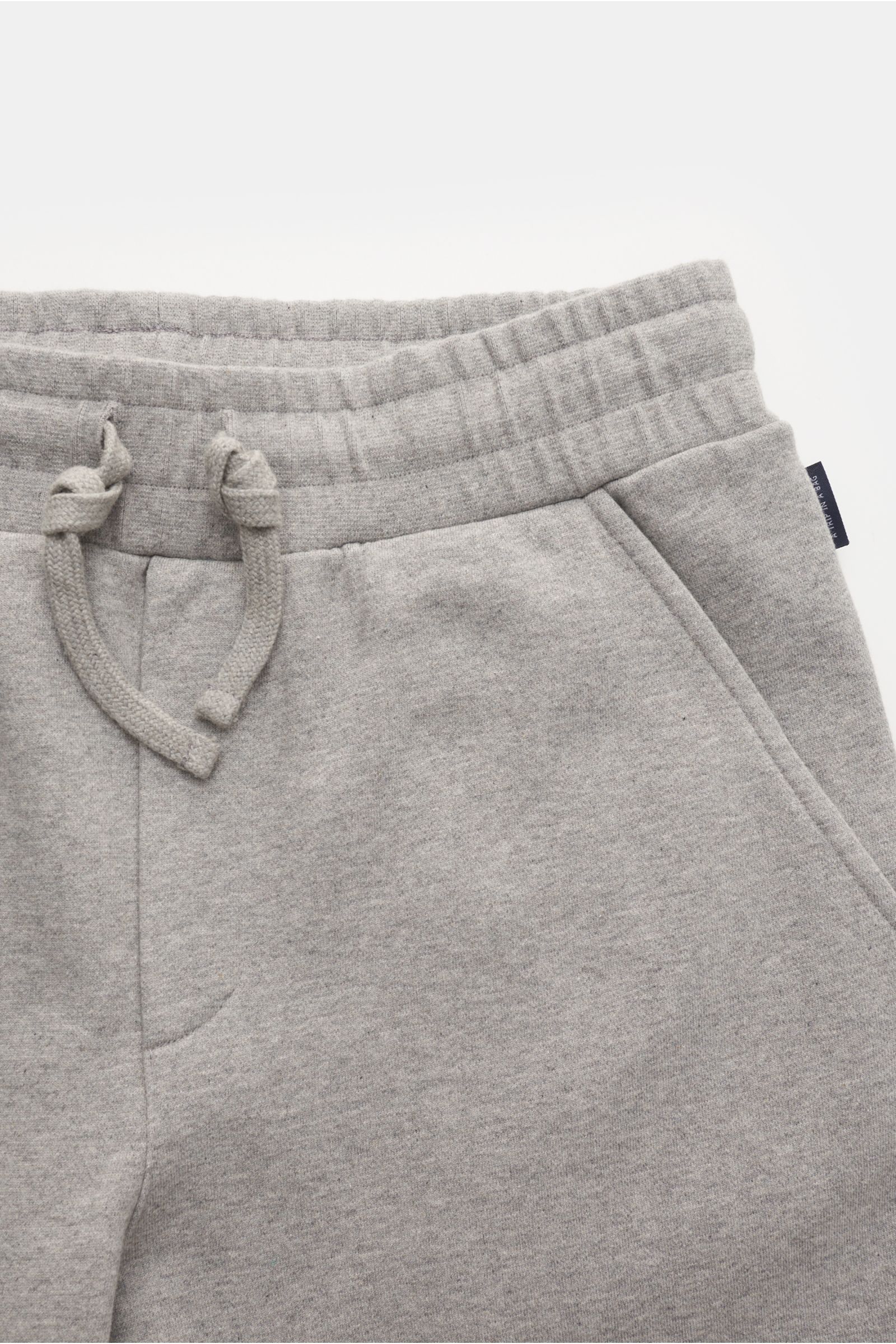 04651/ A trip in a bag Sweatpants grau meliert