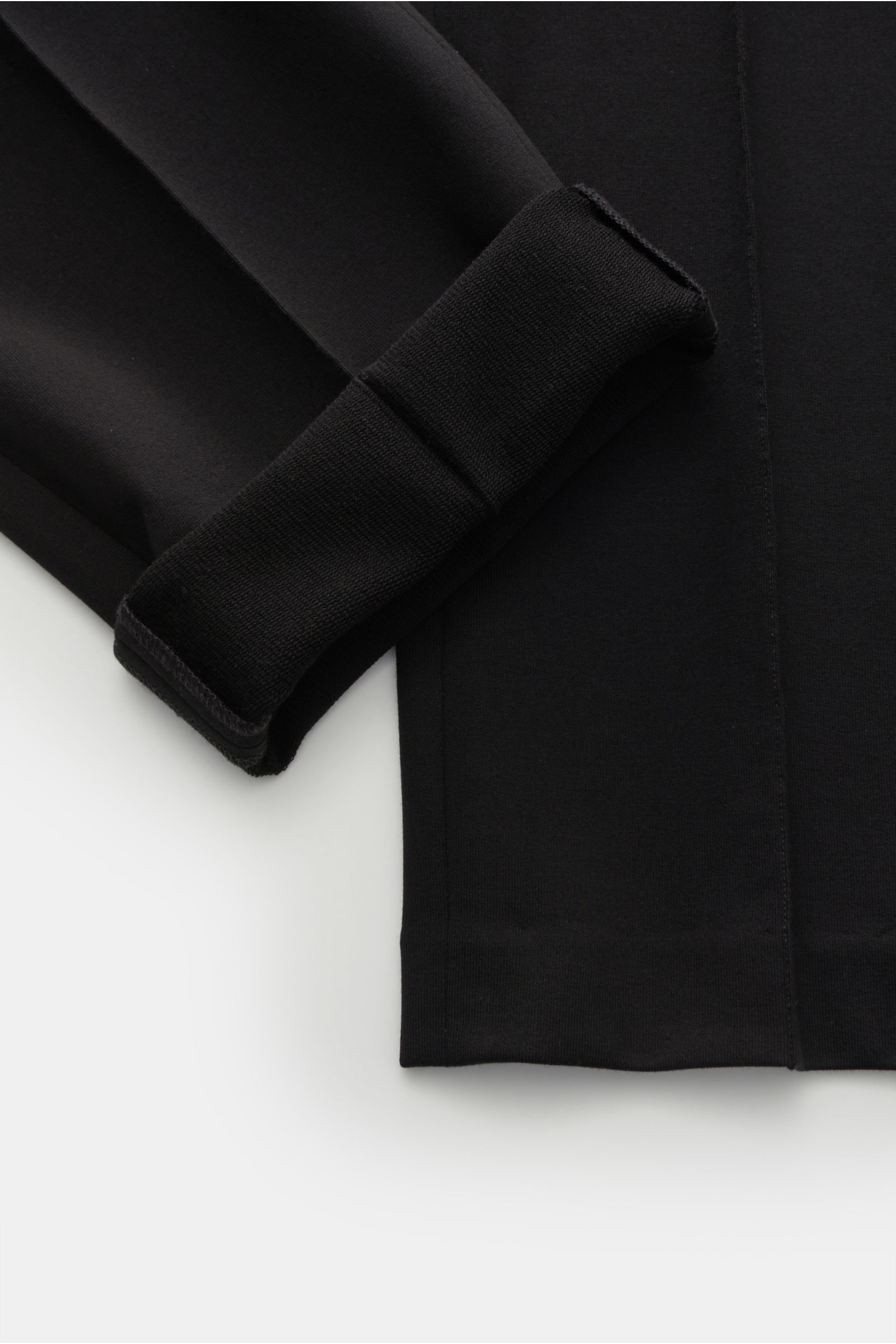 Stefan Brandt Jersey trousers 'Jonas' black