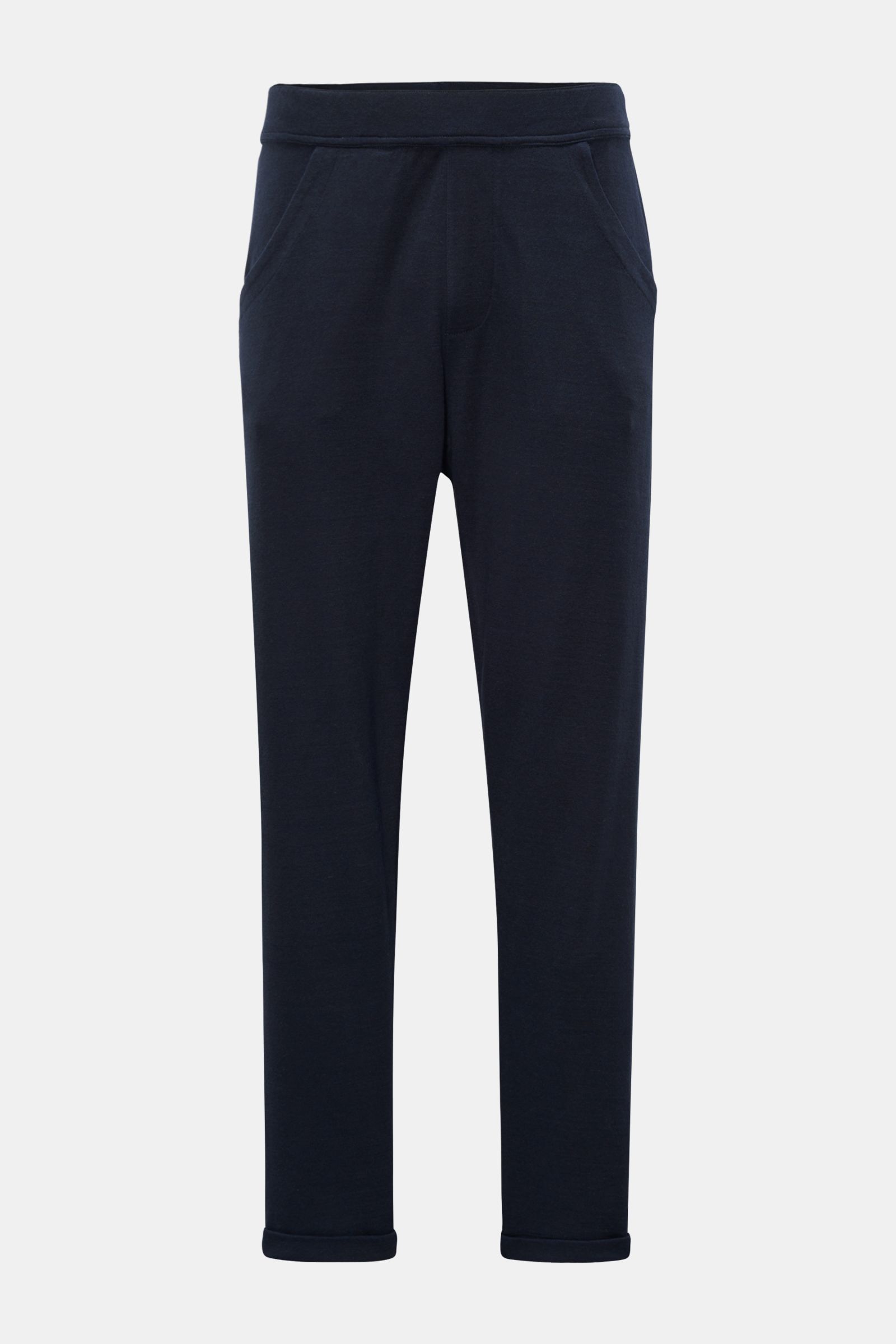 Majestic Filatures Leinen Sweathose navy