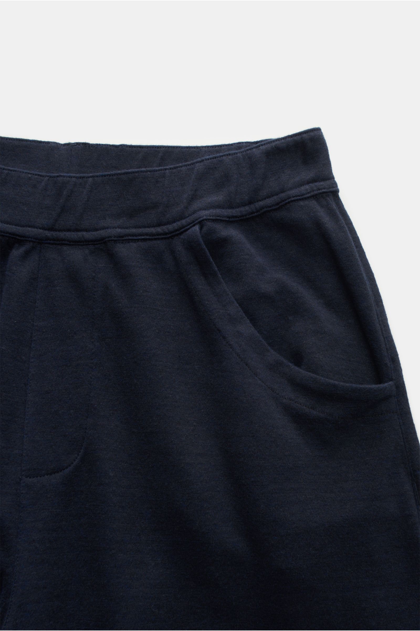 Majestic Filatures Leinen Sweathose navy