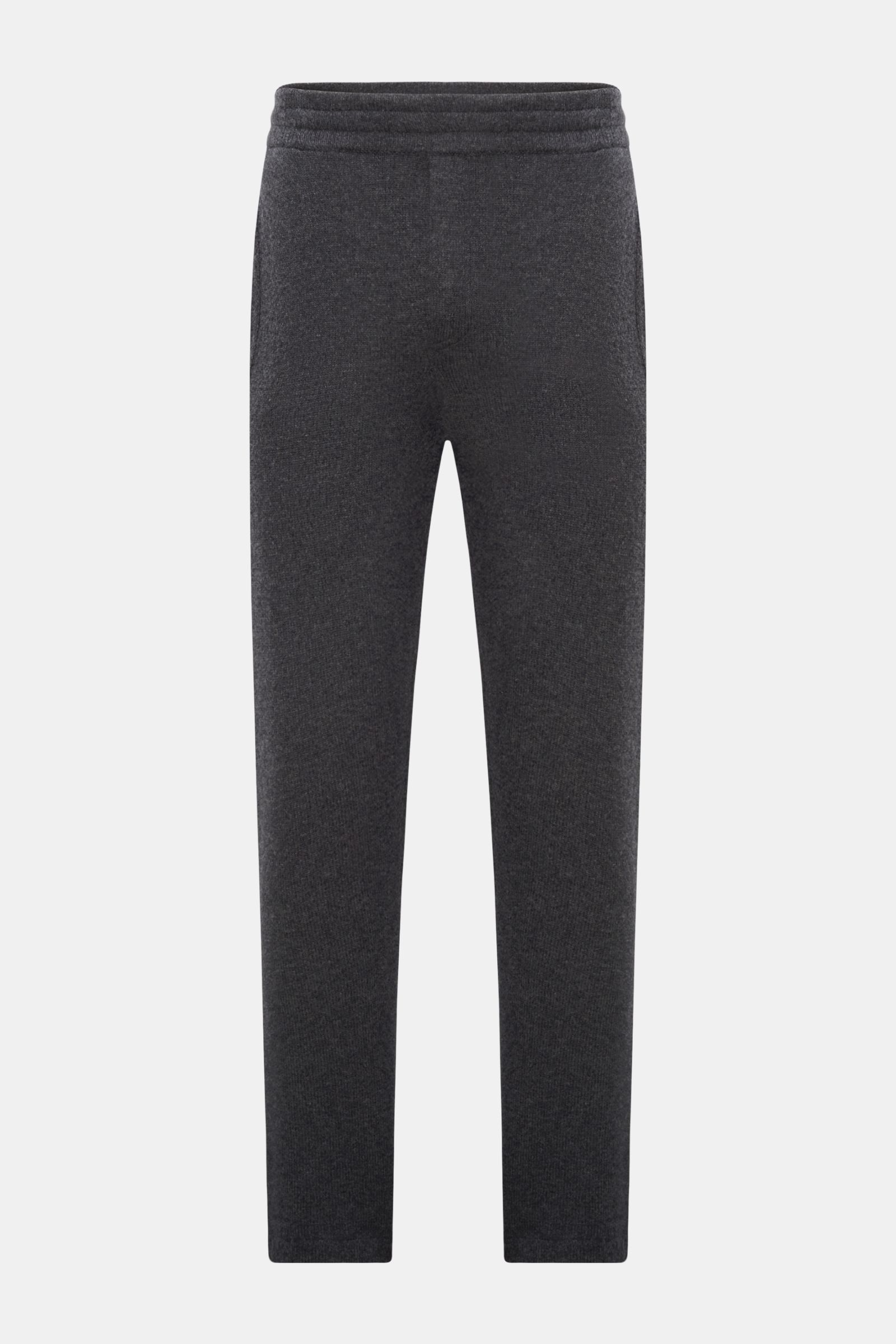 von Braun Cashmere Jogpants dunkelgrau meliert