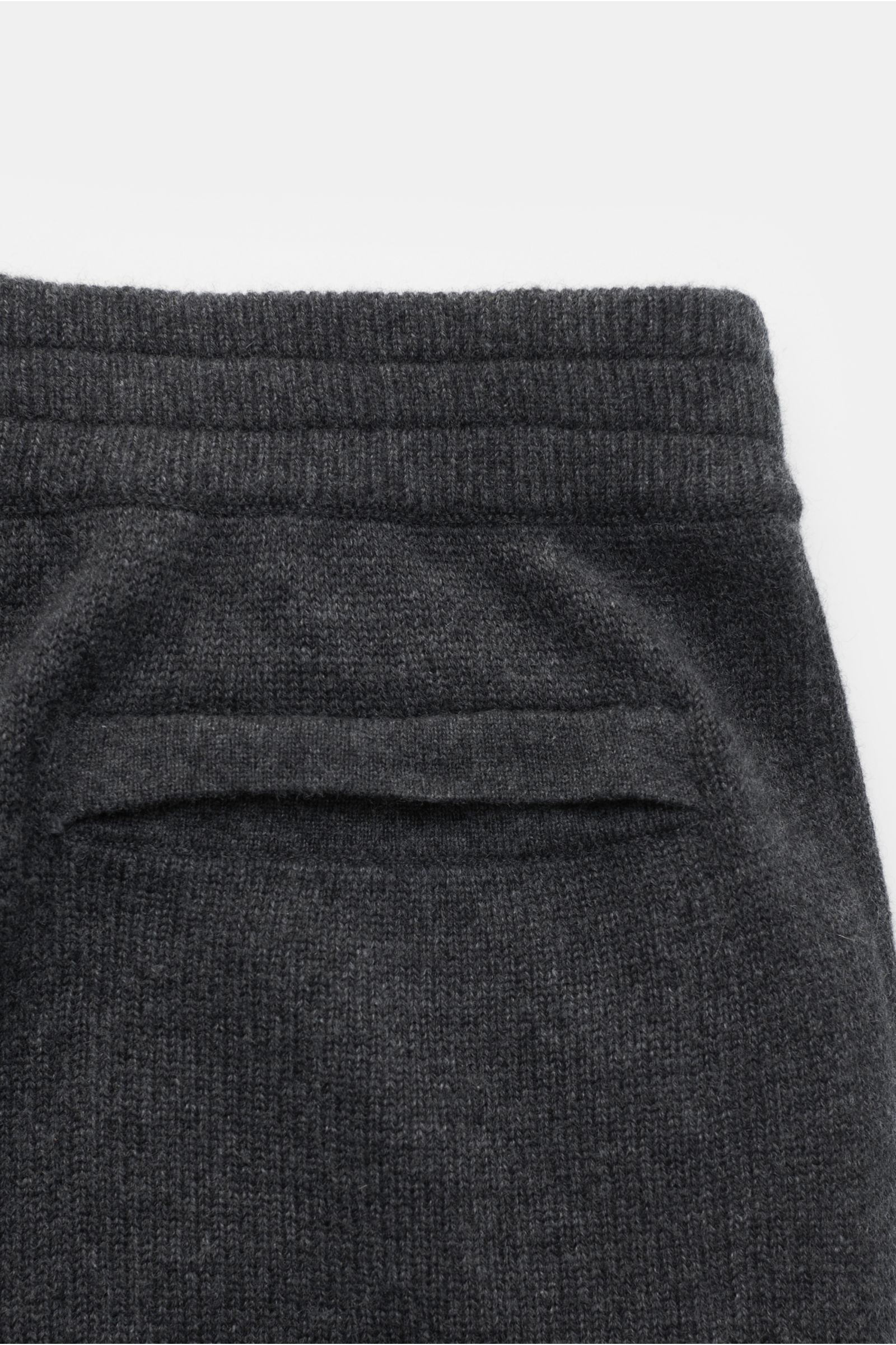 von Braun Cashmere Jogpants dunkelgrau meliert