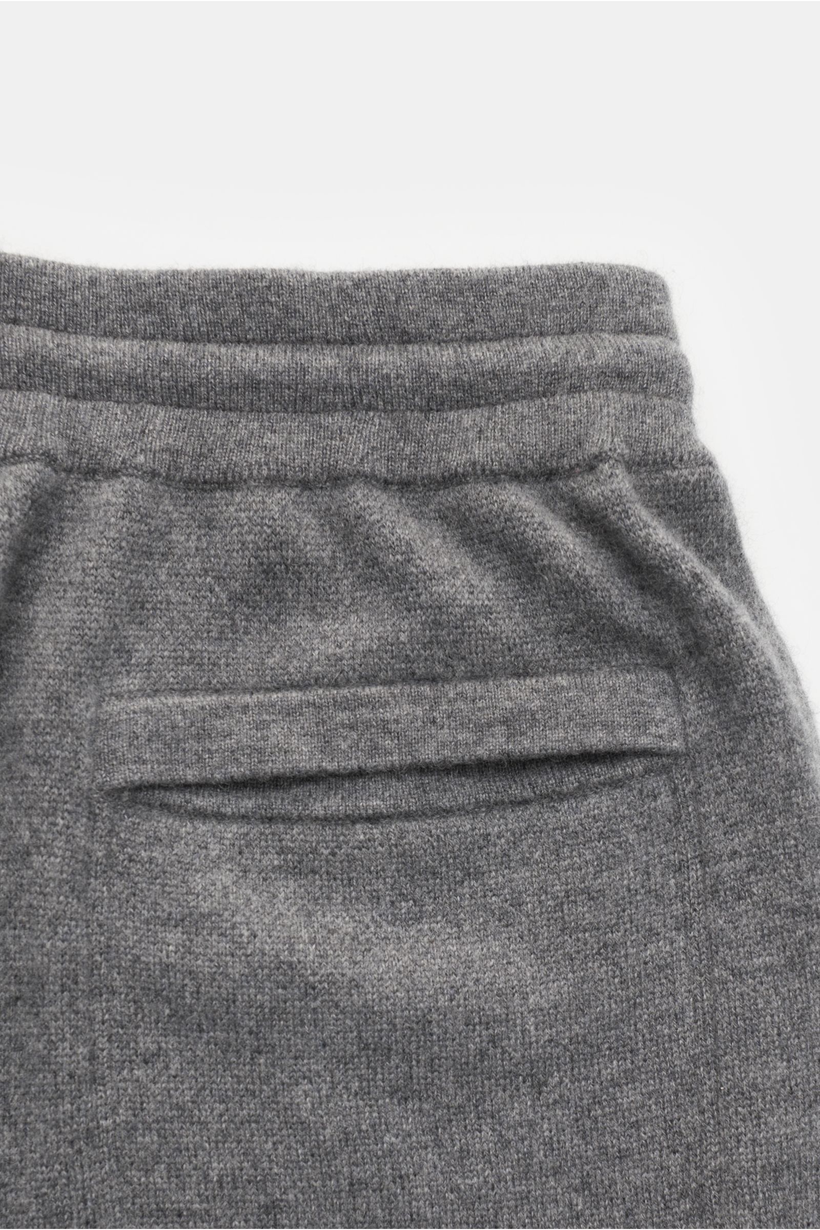 von Braun Cashmere Jogpants grau meliert