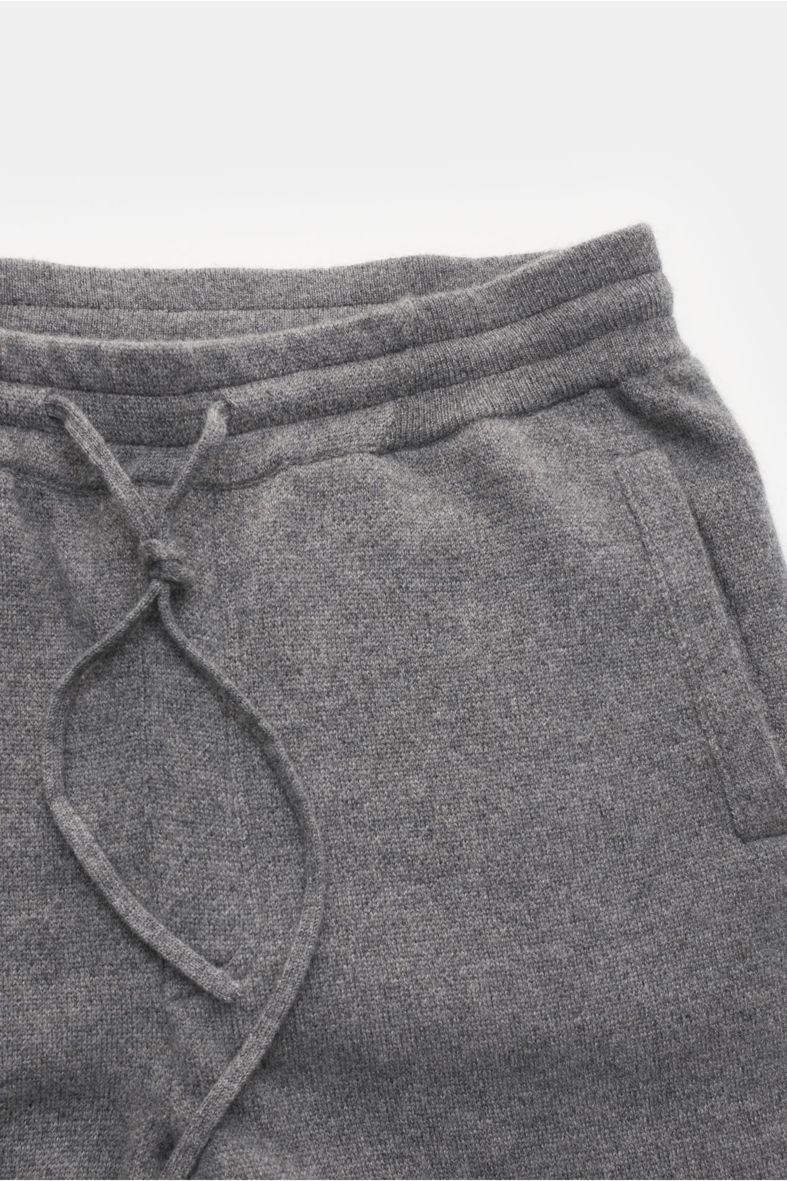 von Braun Cashmere Jogpants grau meliert
