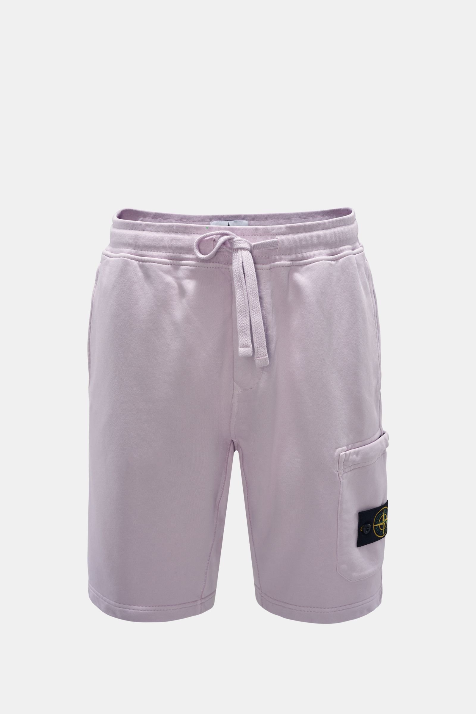 Cargo sweat shorts lilac