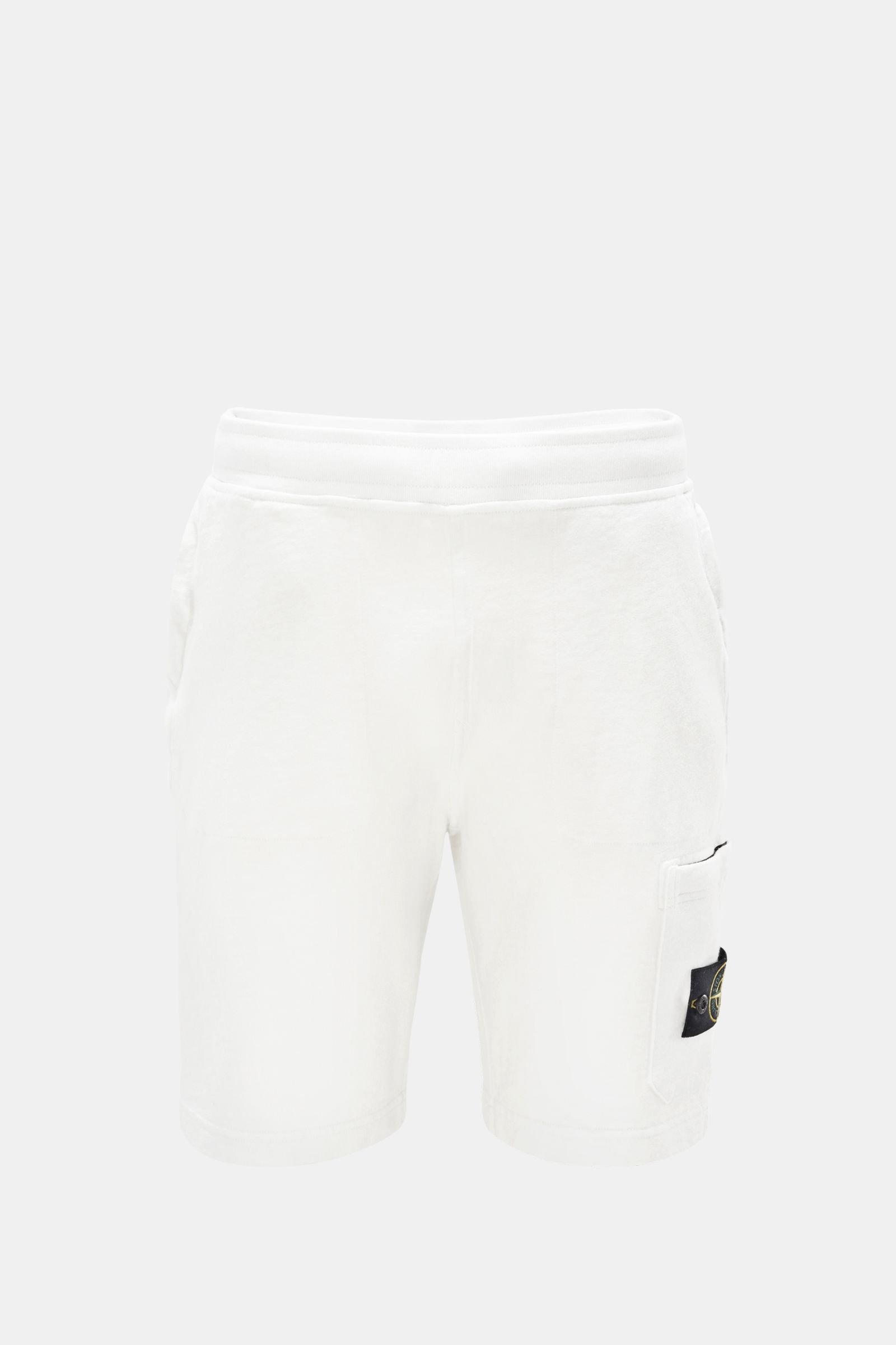 Cargo sweat shorts off-white