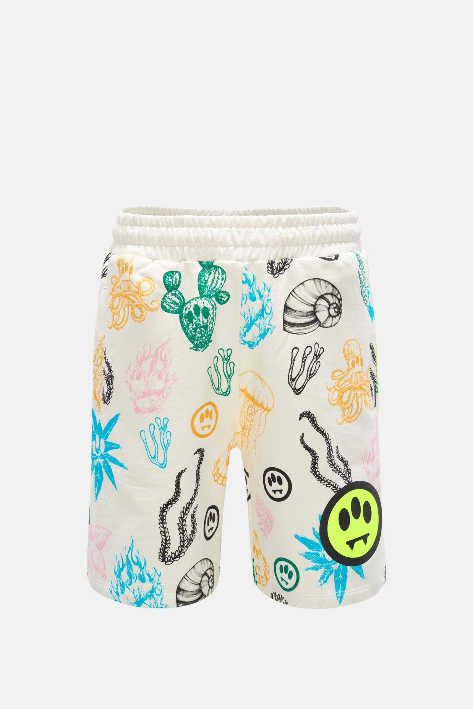 Sweat shorts off-white patterned