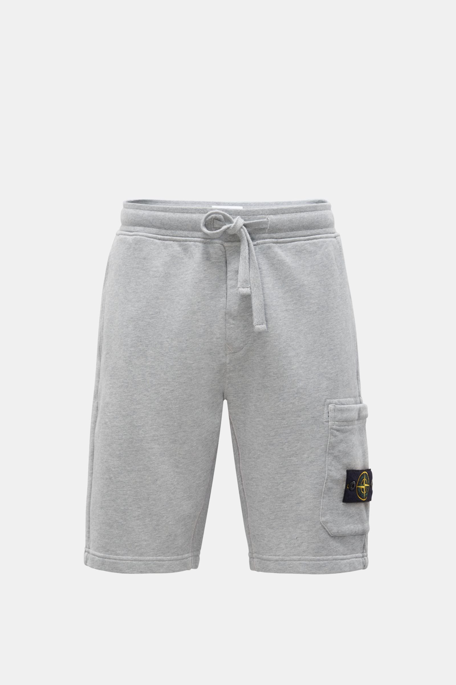 Cargo sweat shorts grey