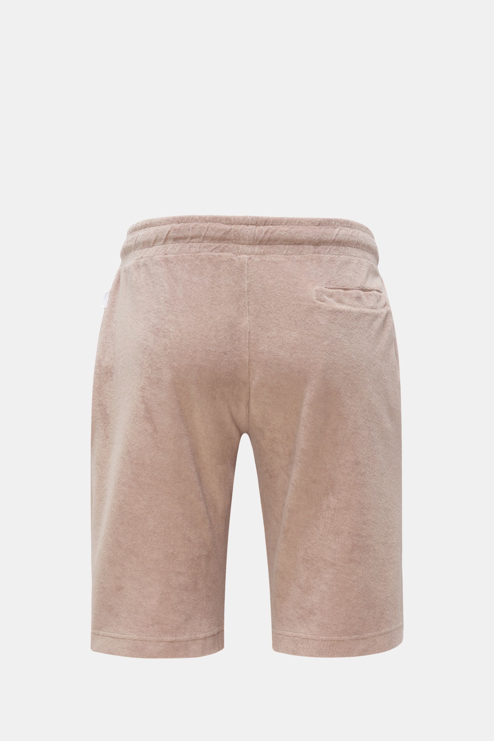 04651/ A trip in a bag Frottee-Bermudas 'Oyster' beige