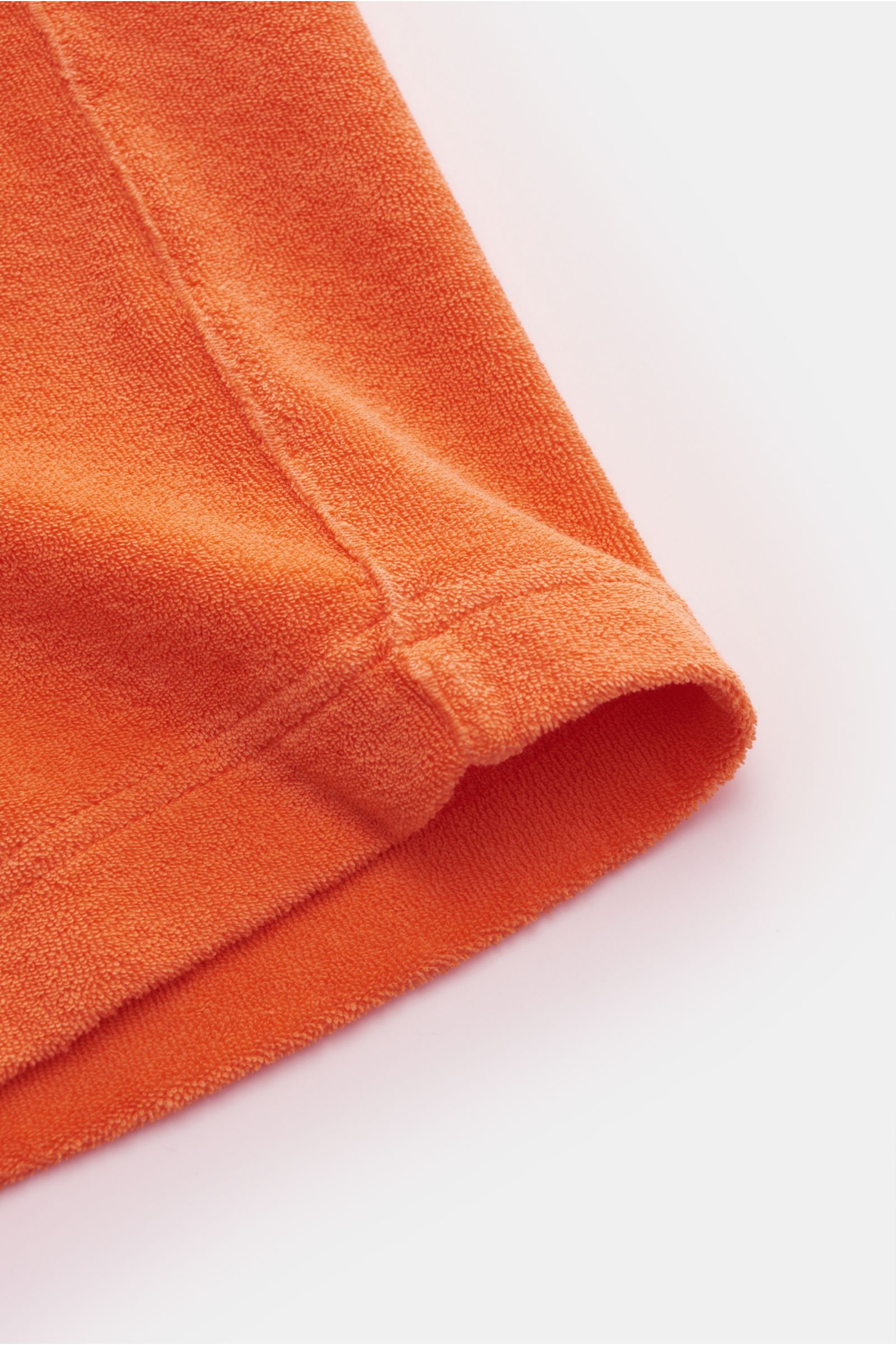 04651/ A trip in a bag Terry bermudas 'Oyster'  orange