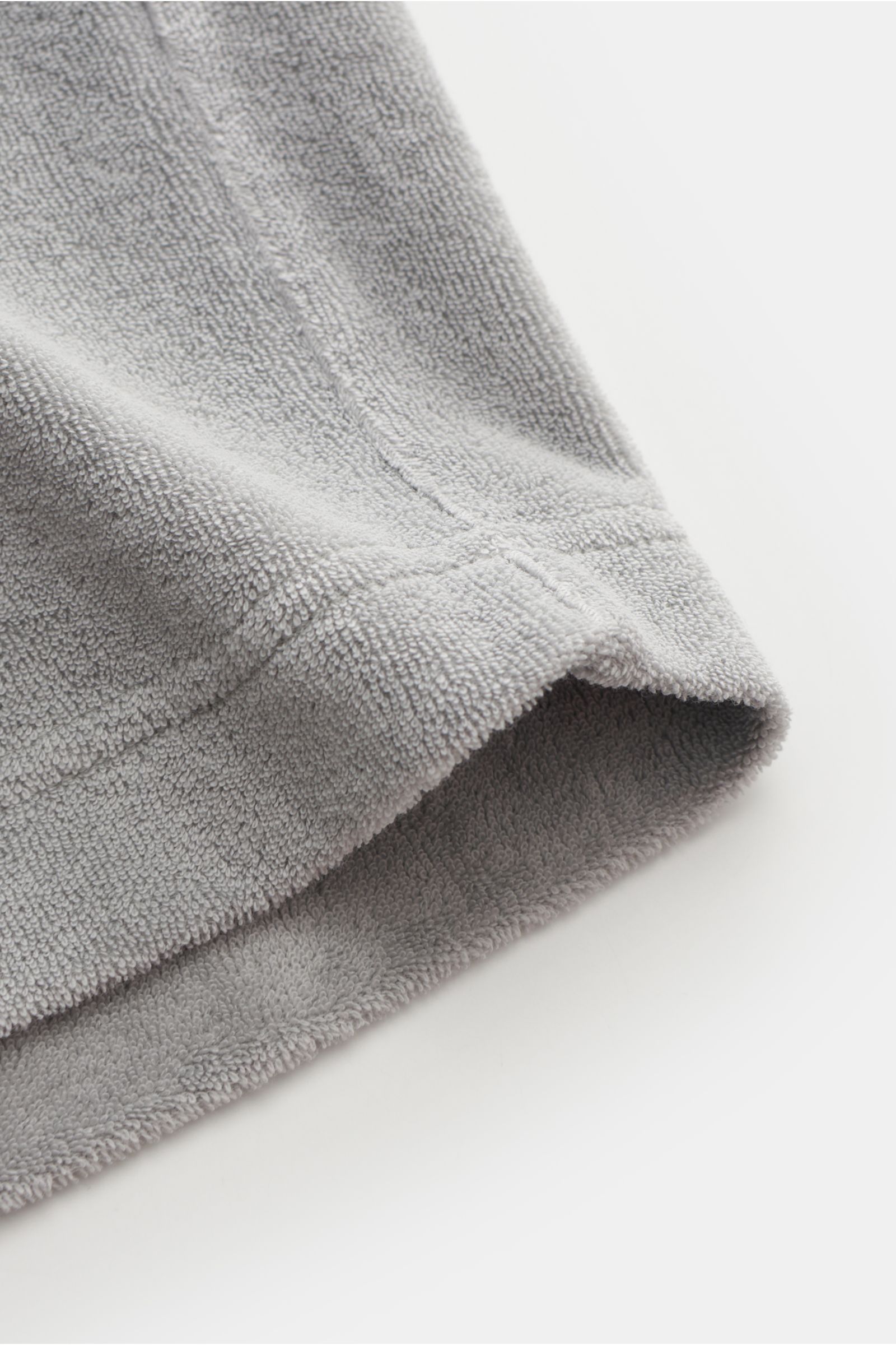 04651/ A trip in a bag Terry bermudas 'Oyster' light grey