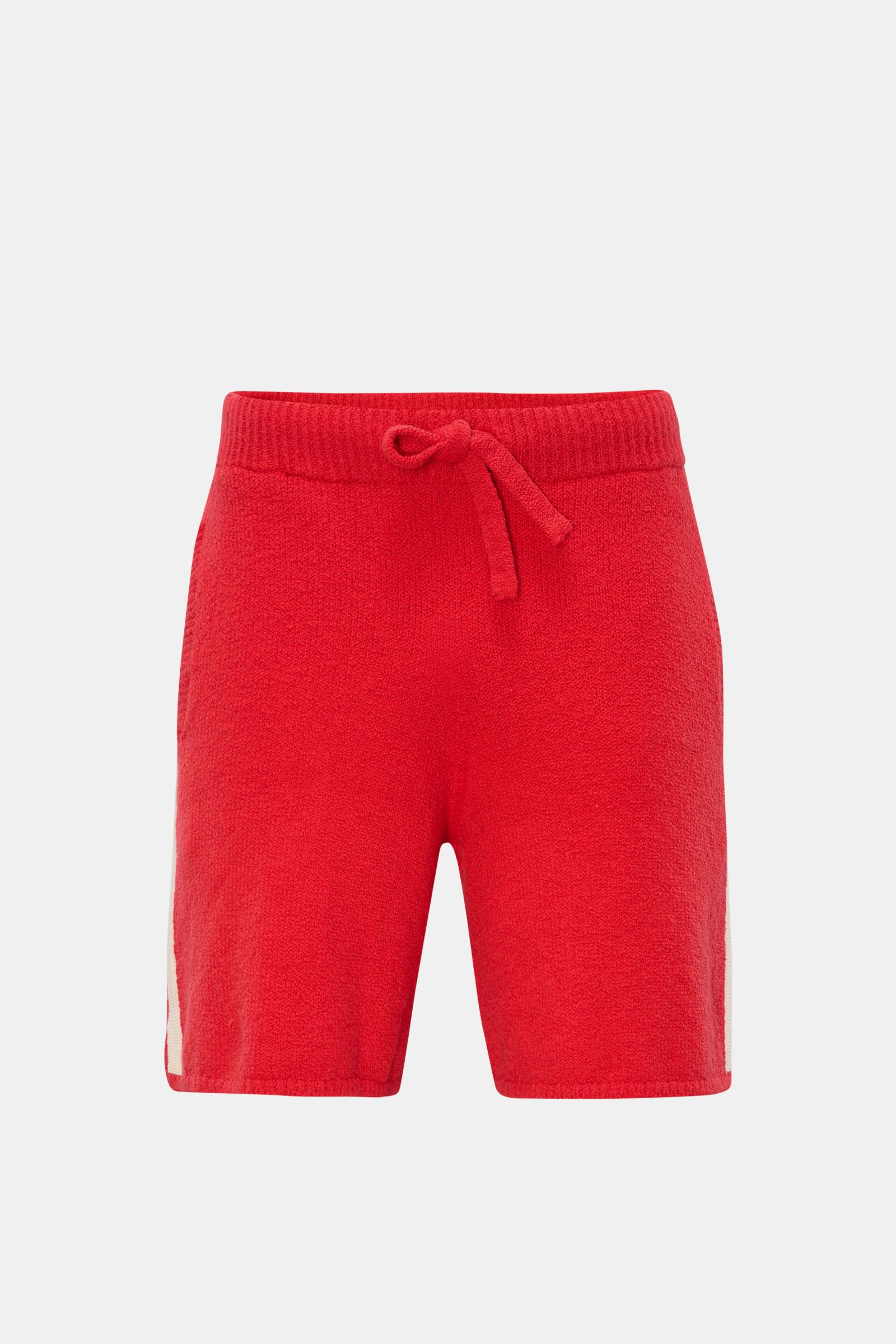 Laneus Strick-Shorts rot