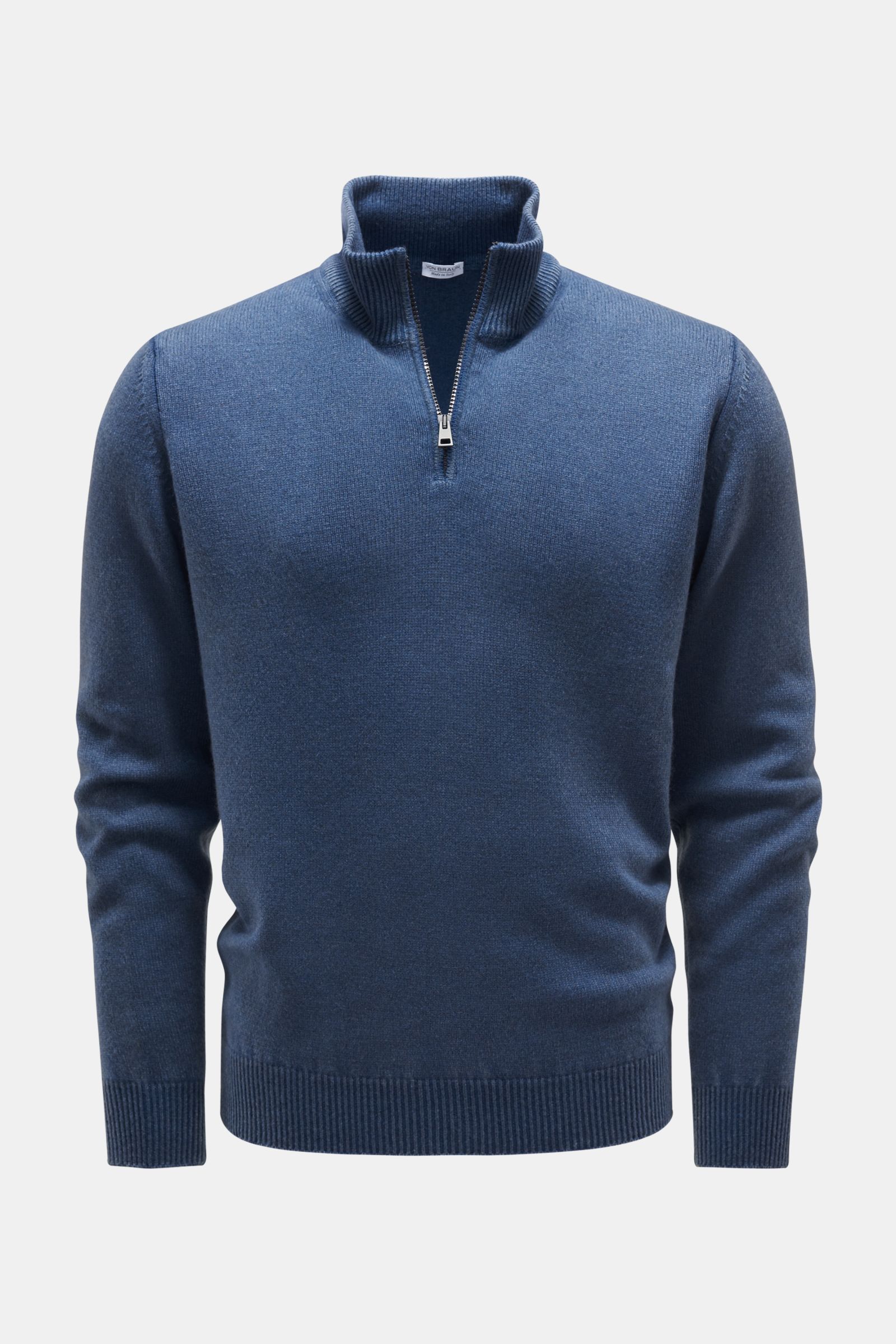 von Braun Cashmere Troyer graublau