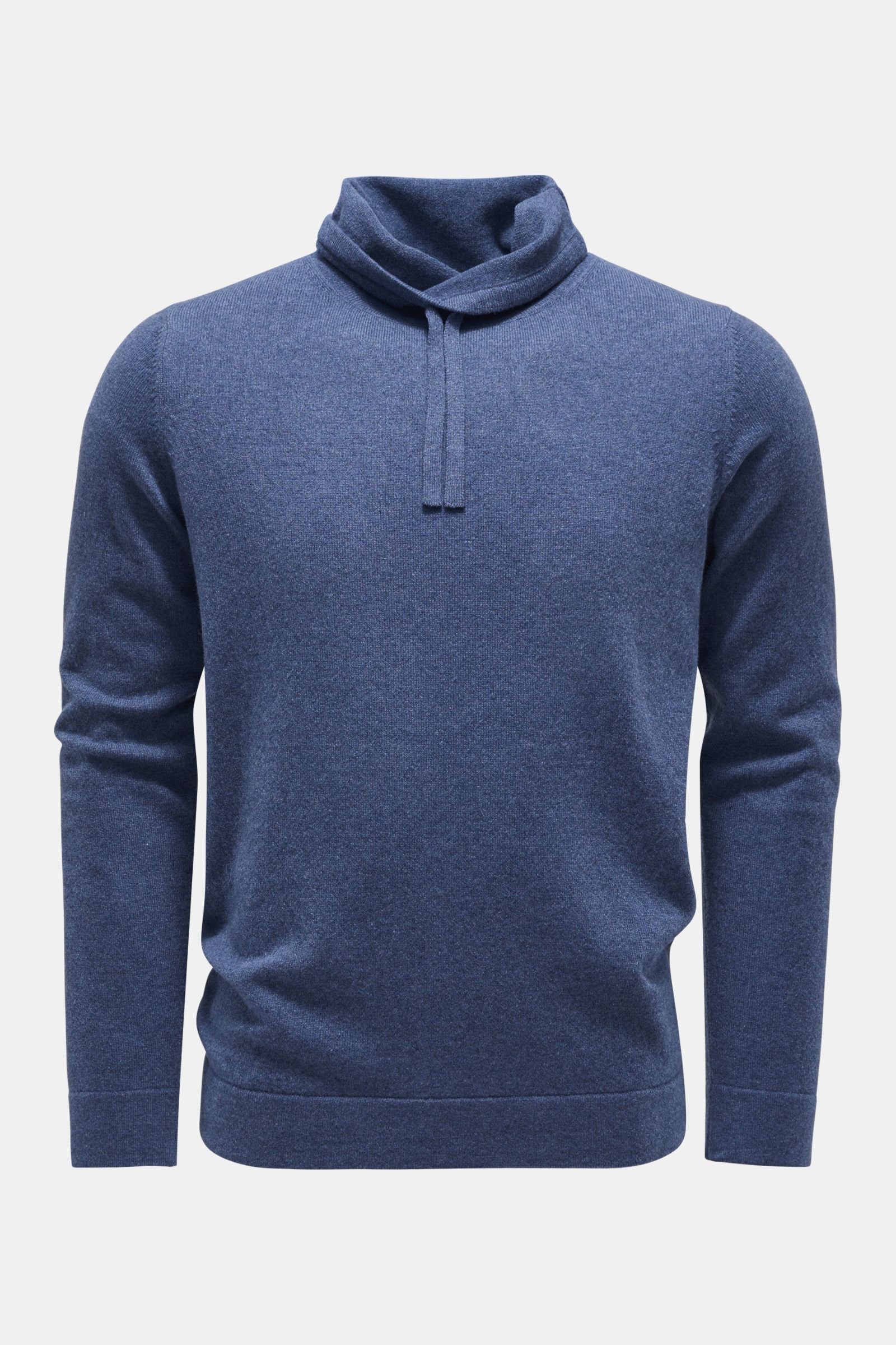 Cashmere jumper grey-blue