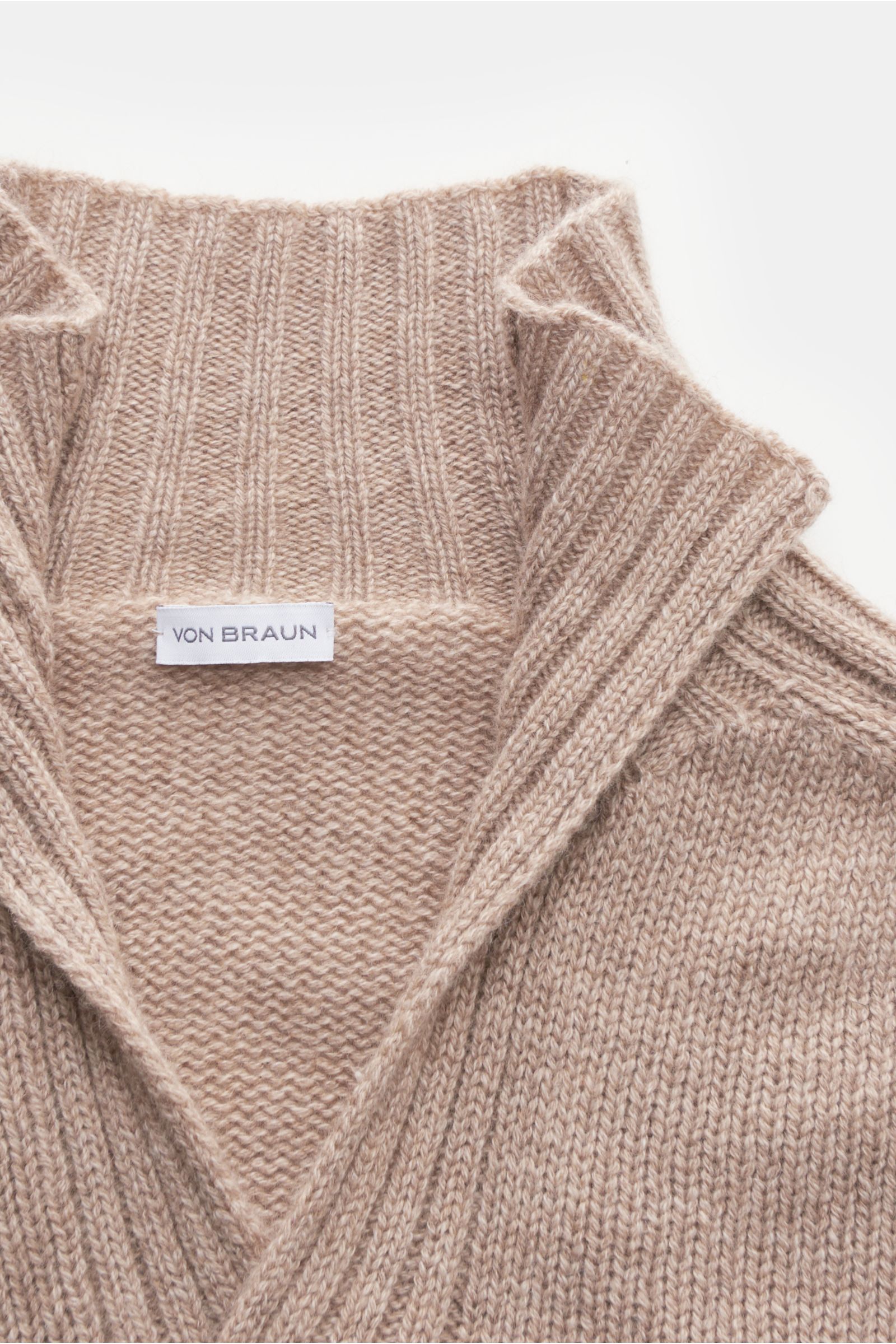 von Braun Cashmere Pullover beige meliert
