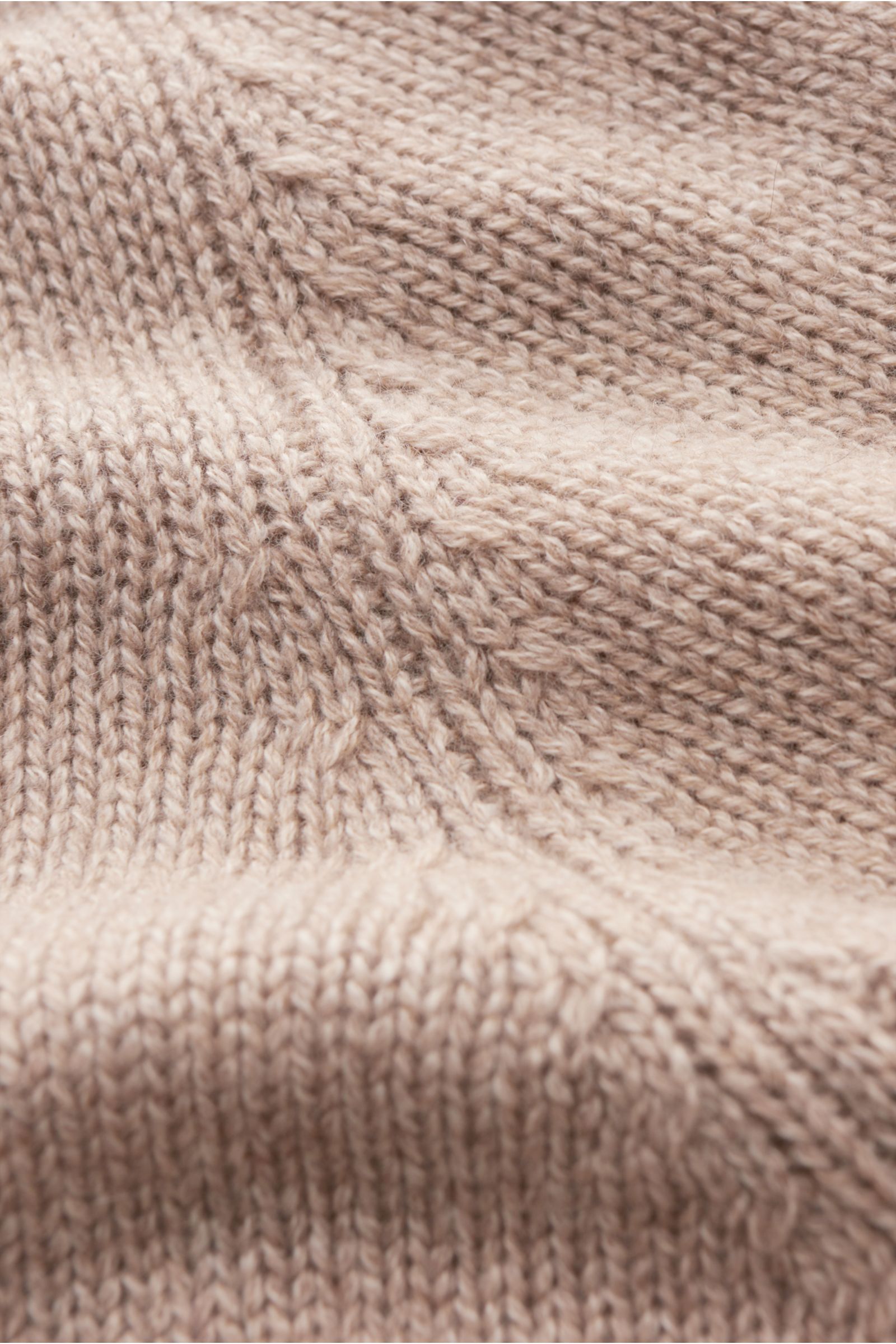 von Braun Cashmere Pullover beige meliert