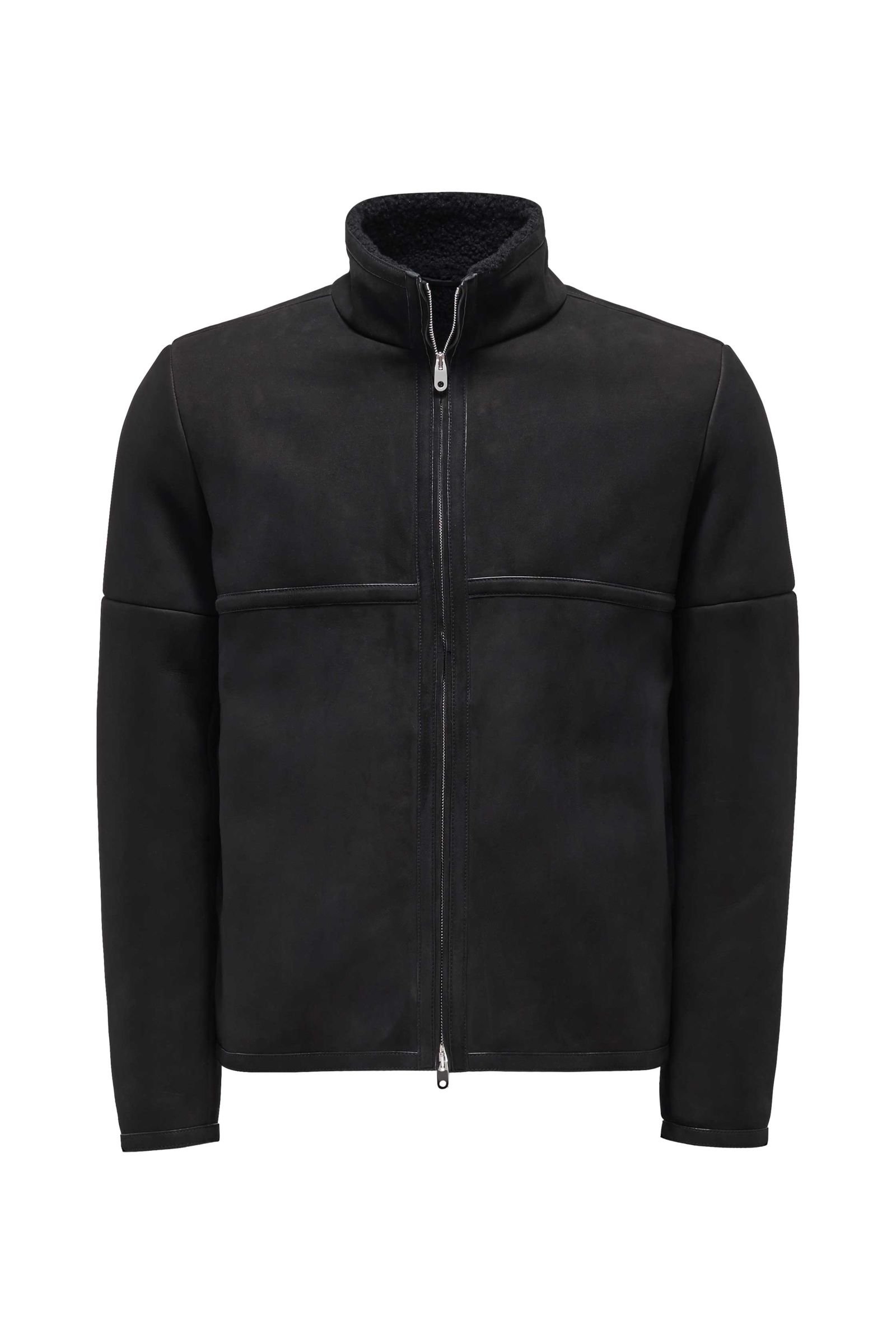 Shearling jacket ‘Ryder’ black