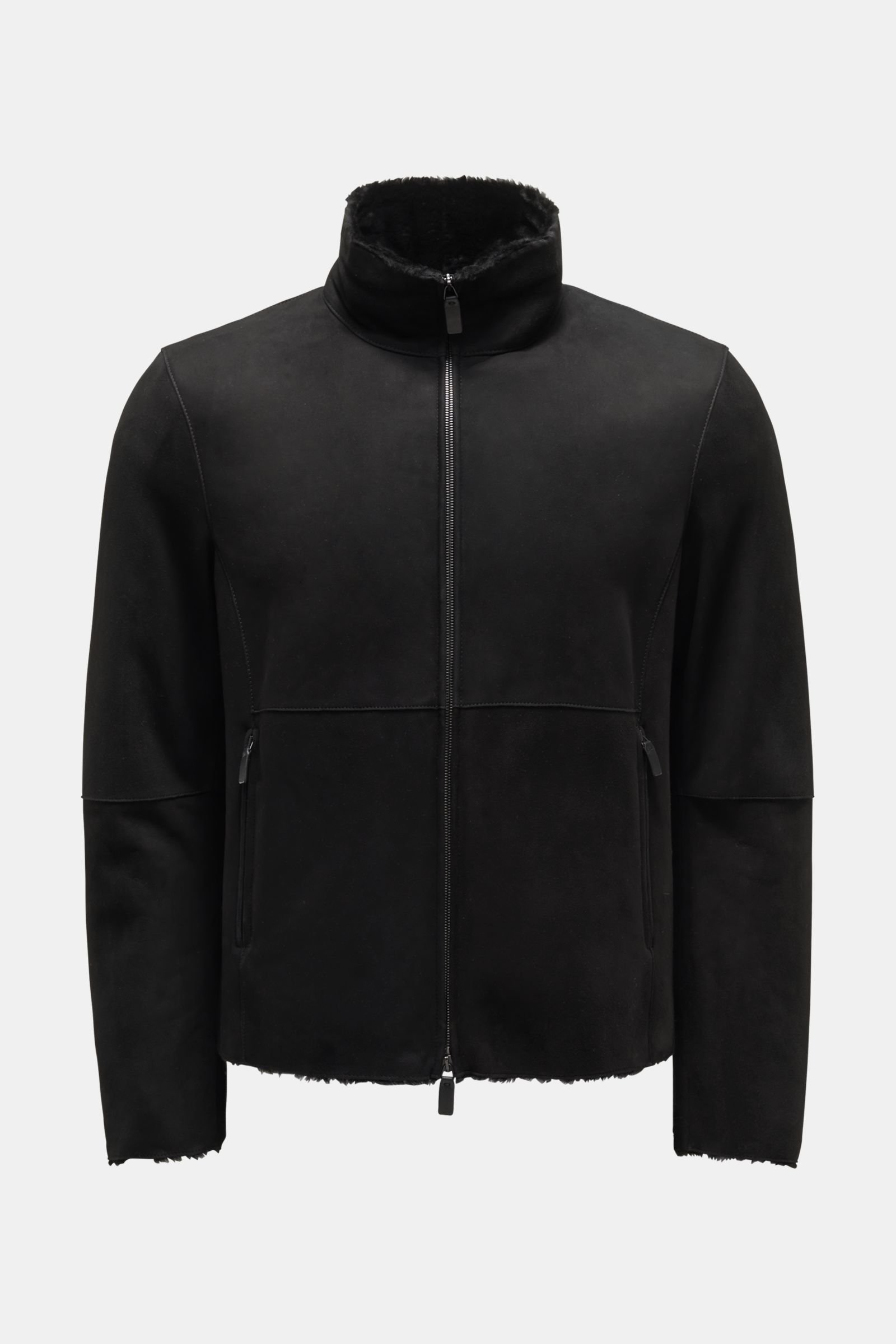 Shearling jacket black