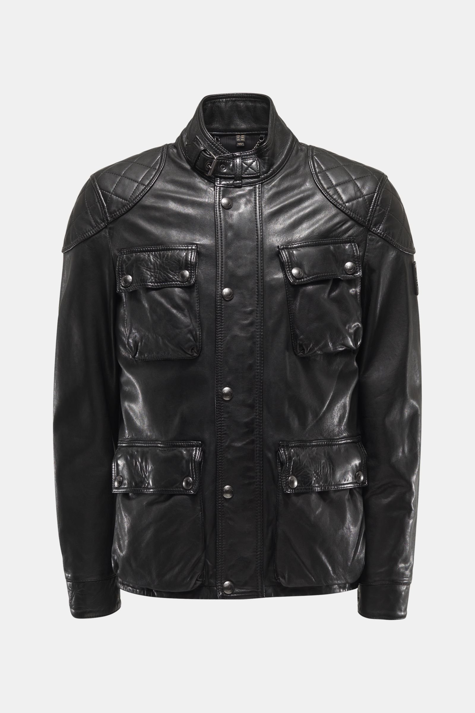 Leather jacket 'Fieldbrook 2.0' black