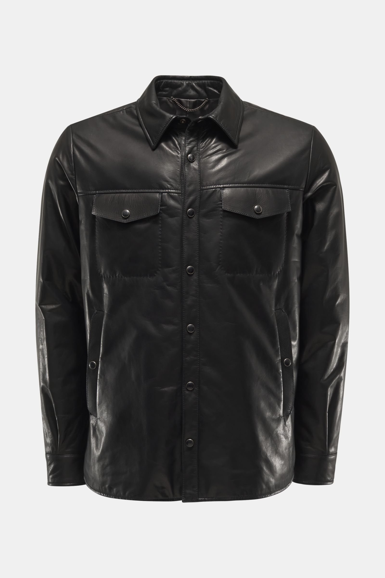Leather jacket 'Seta' black