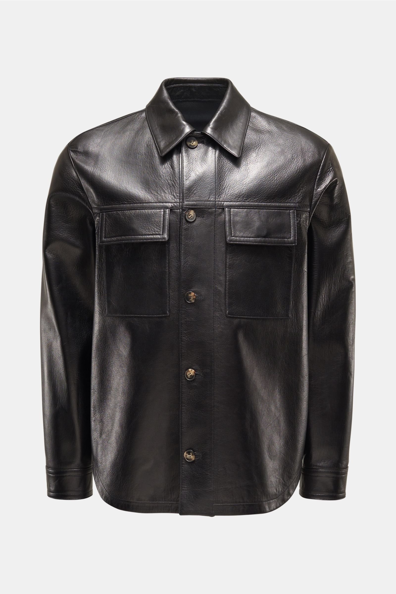 Leather jacket black