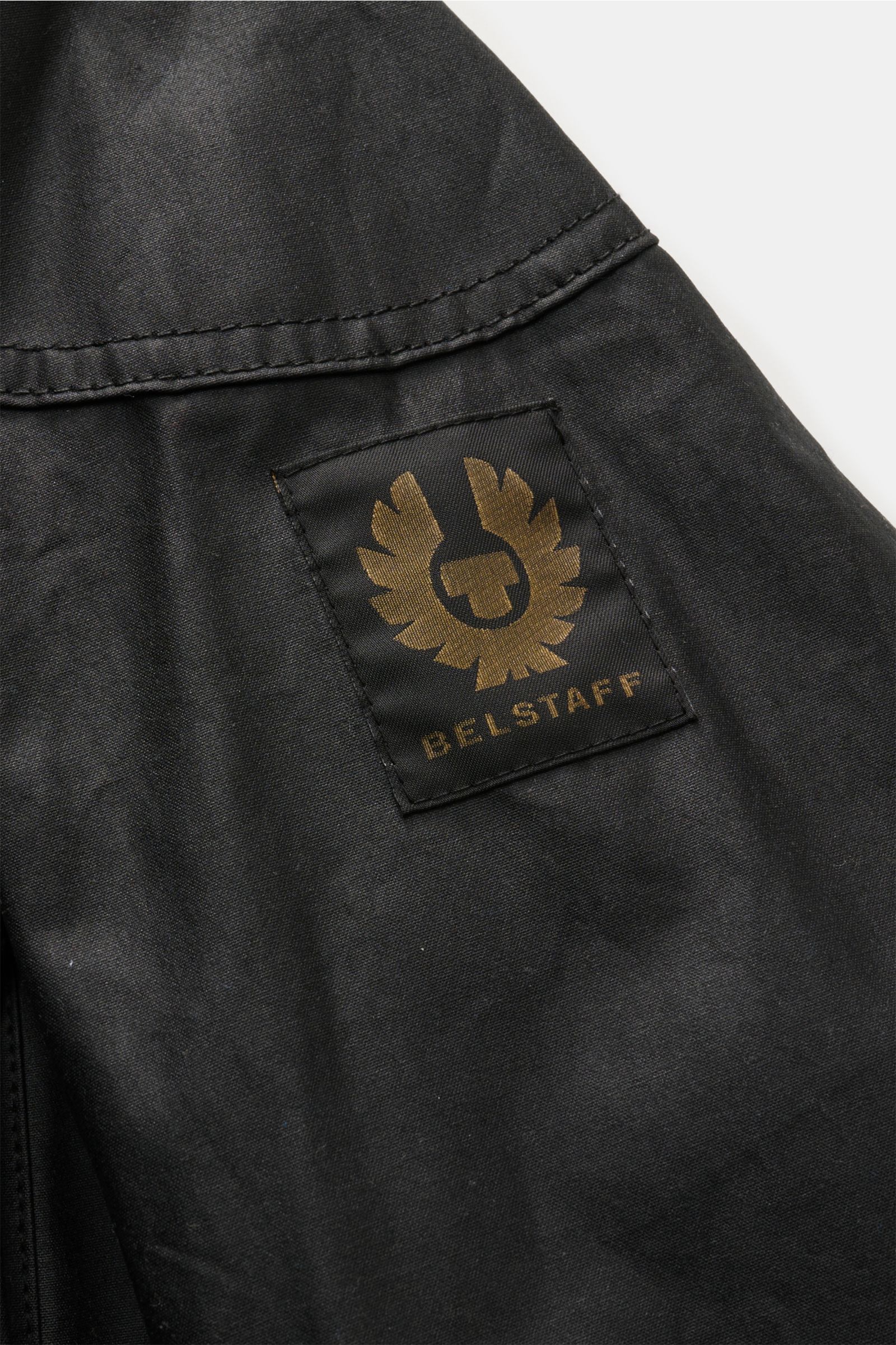 Belstaff Wachsjacke 'Racemaster' schwarz