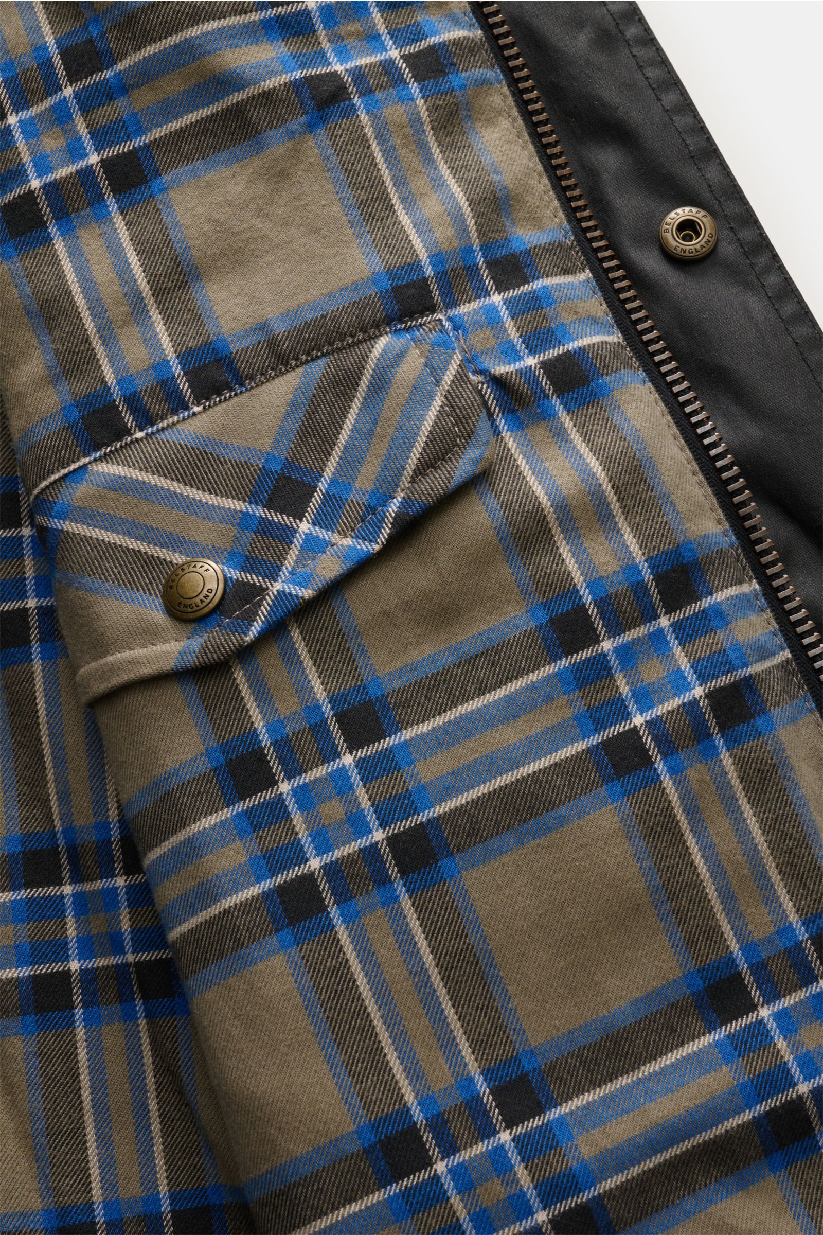 Belstaff Wachsjacke 'Racemaster' schwarz