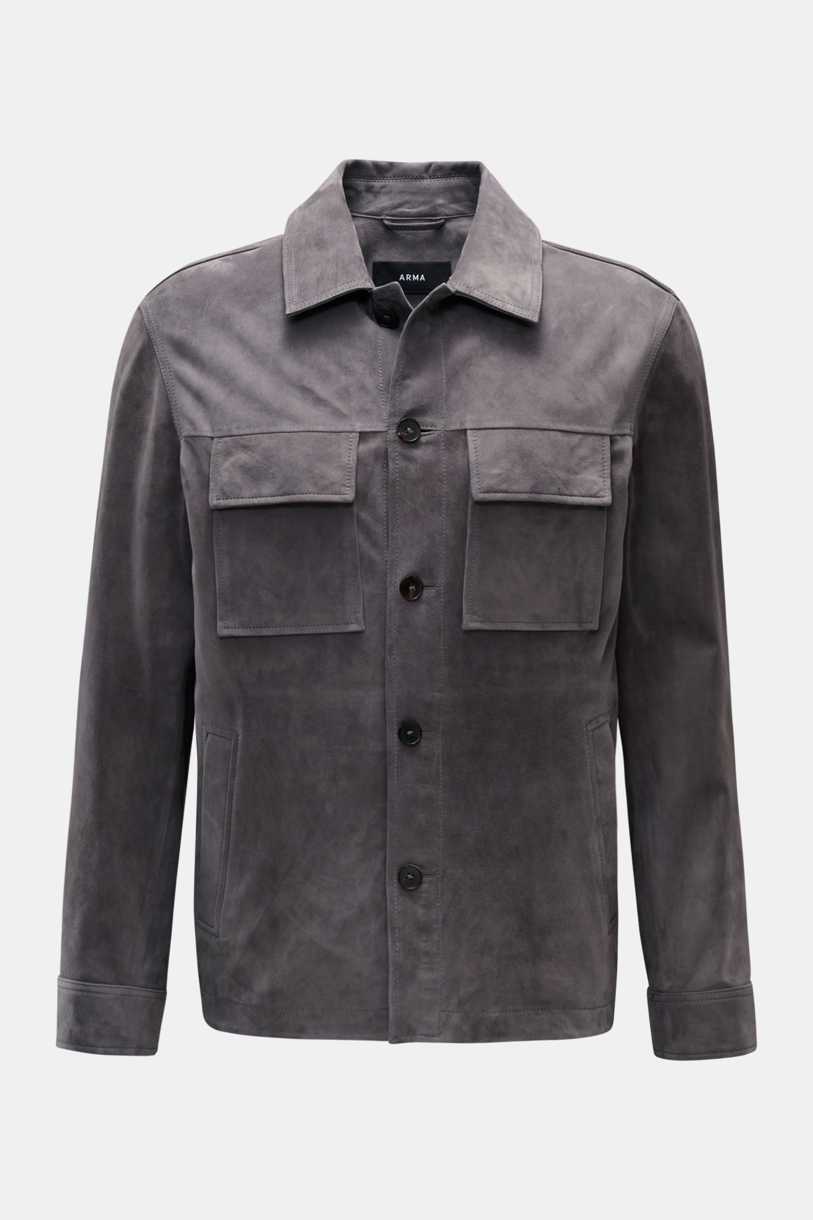 Arma Suede jacket 'Mex' grey
