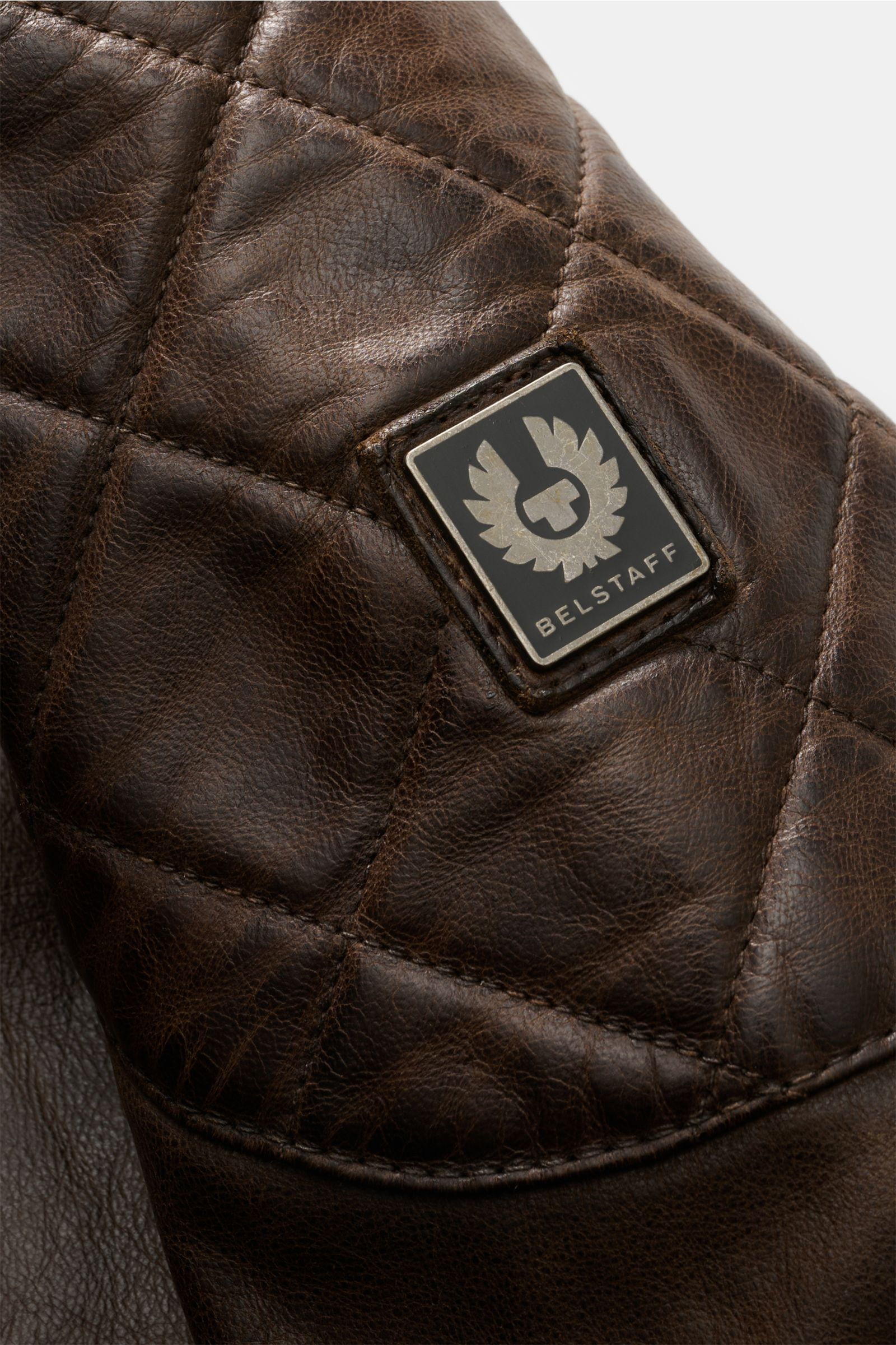 Belstaff Lederjacke 'Outlaw' dunkelbraun